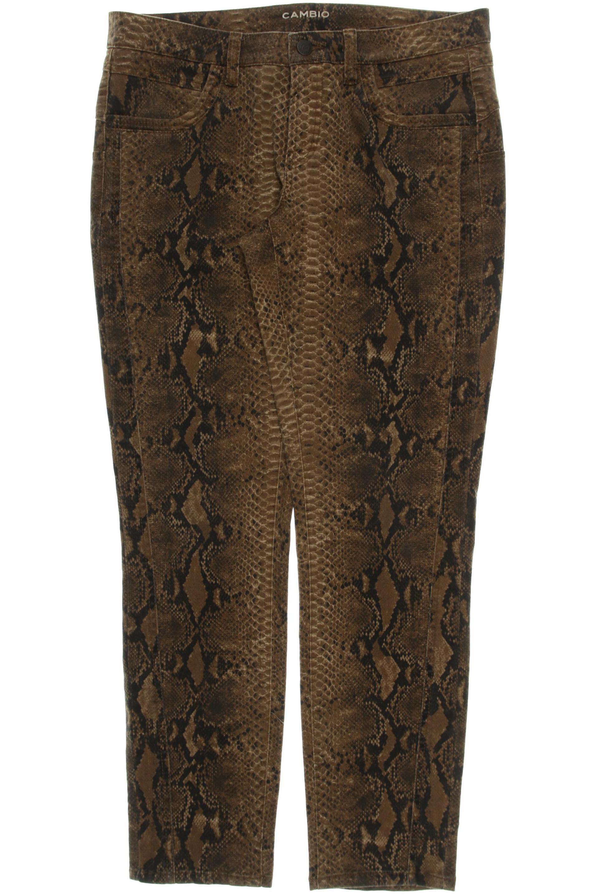 

Cambio Damen Jeans, braun, Gr. 40