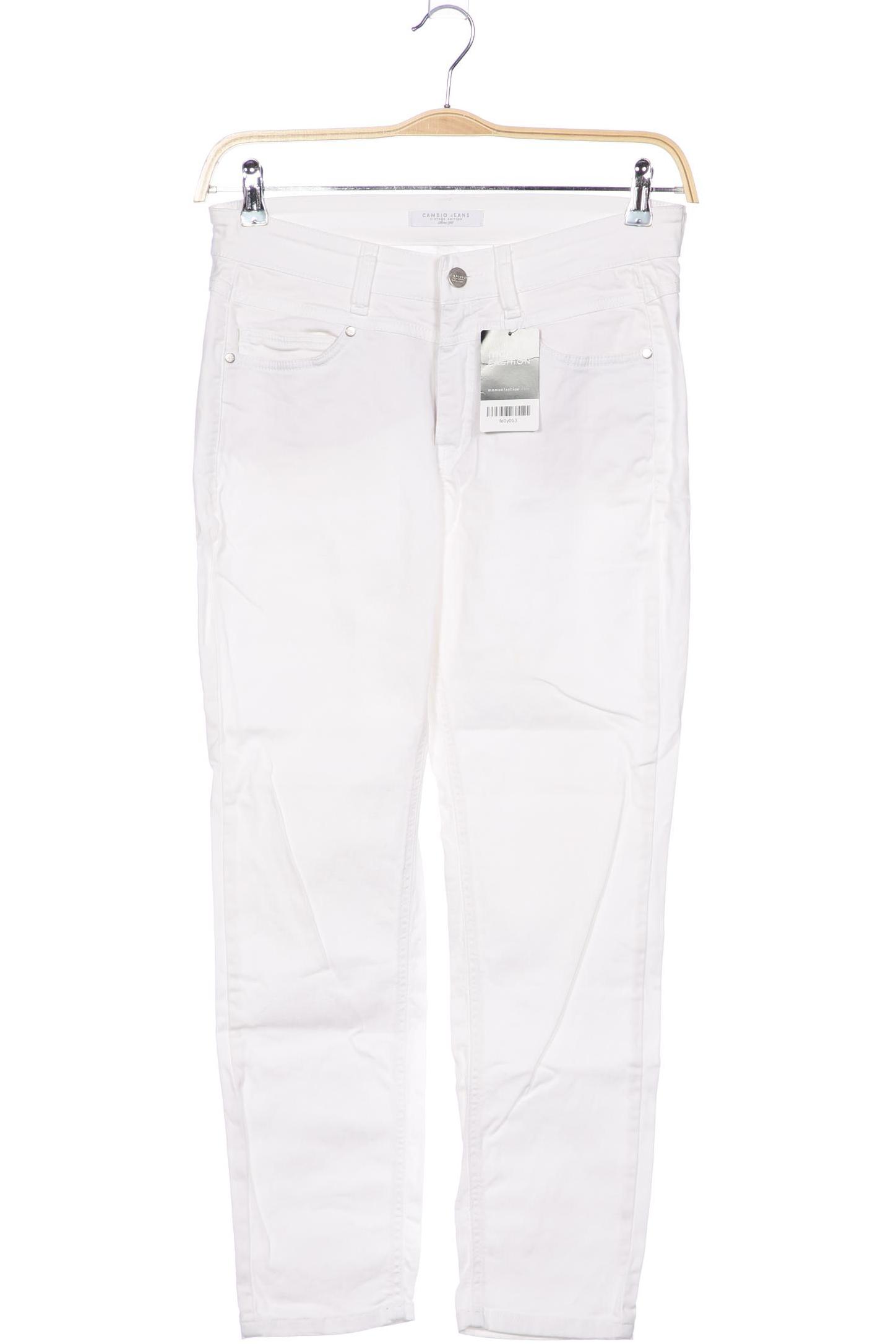

Cambio Damen Jeans, weiß, Gr. 40