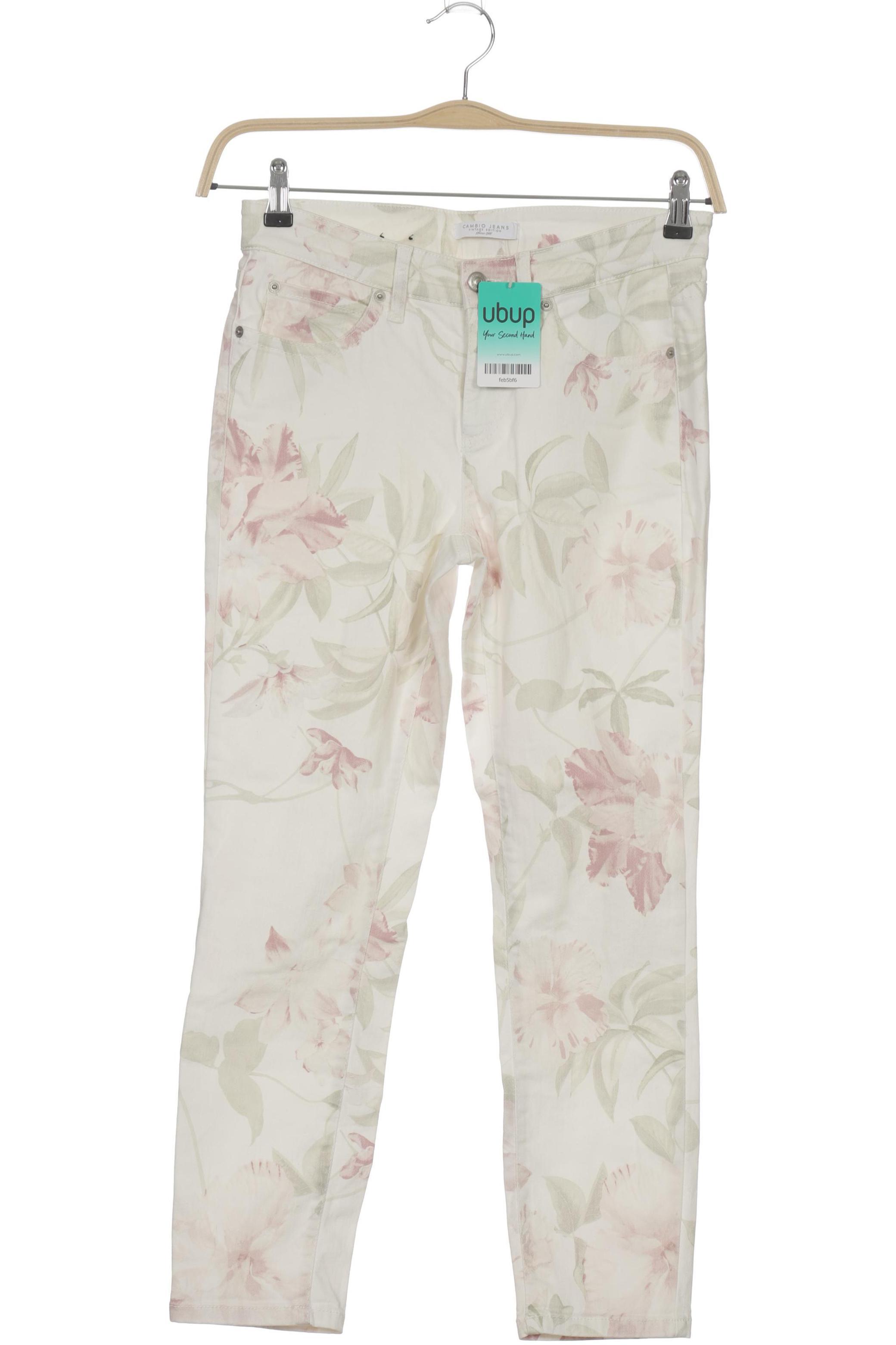 

Cambio Damen Jeans, weiß, Gr. 38