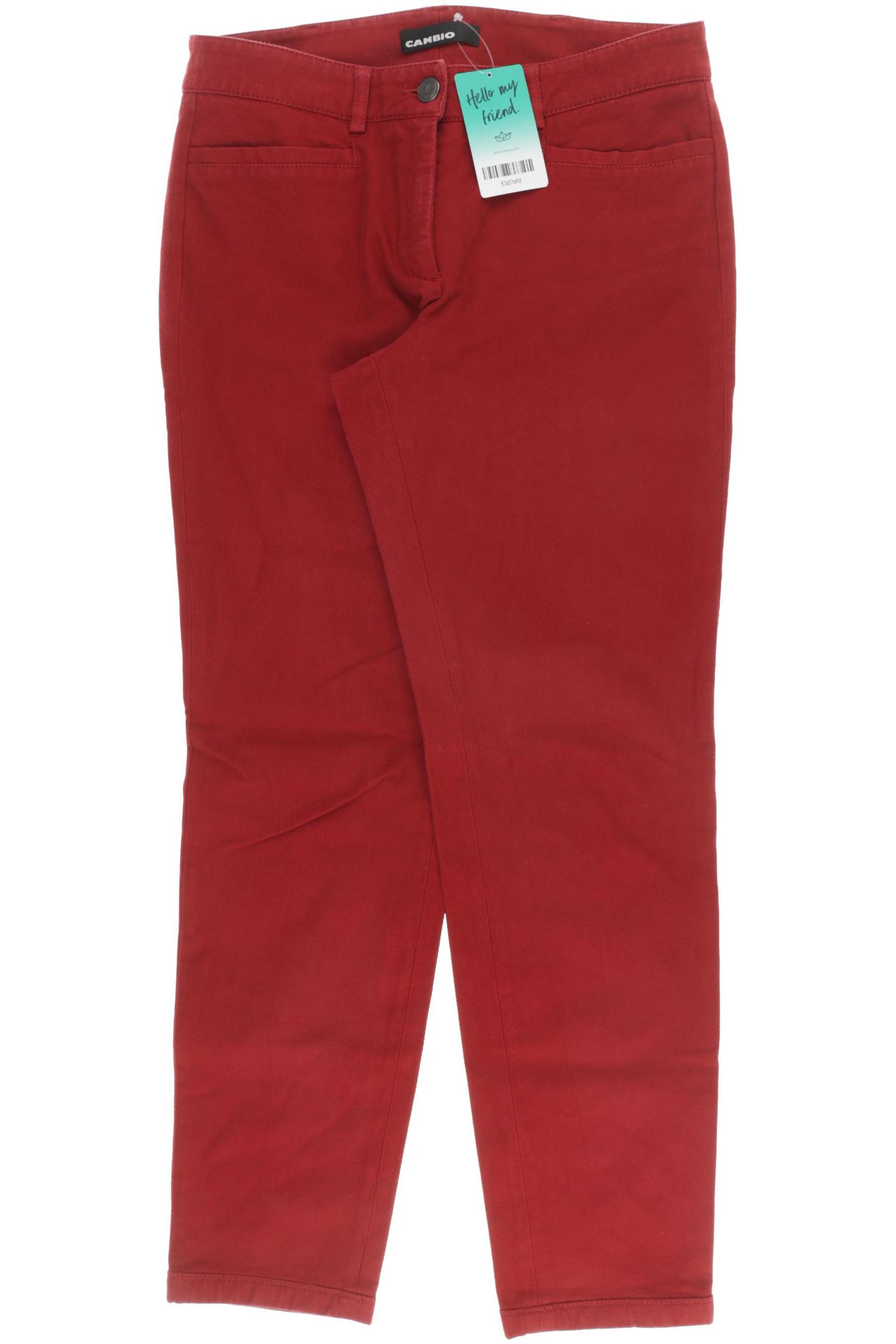 

Cambio Damen Jeans, rot, Gr. 36