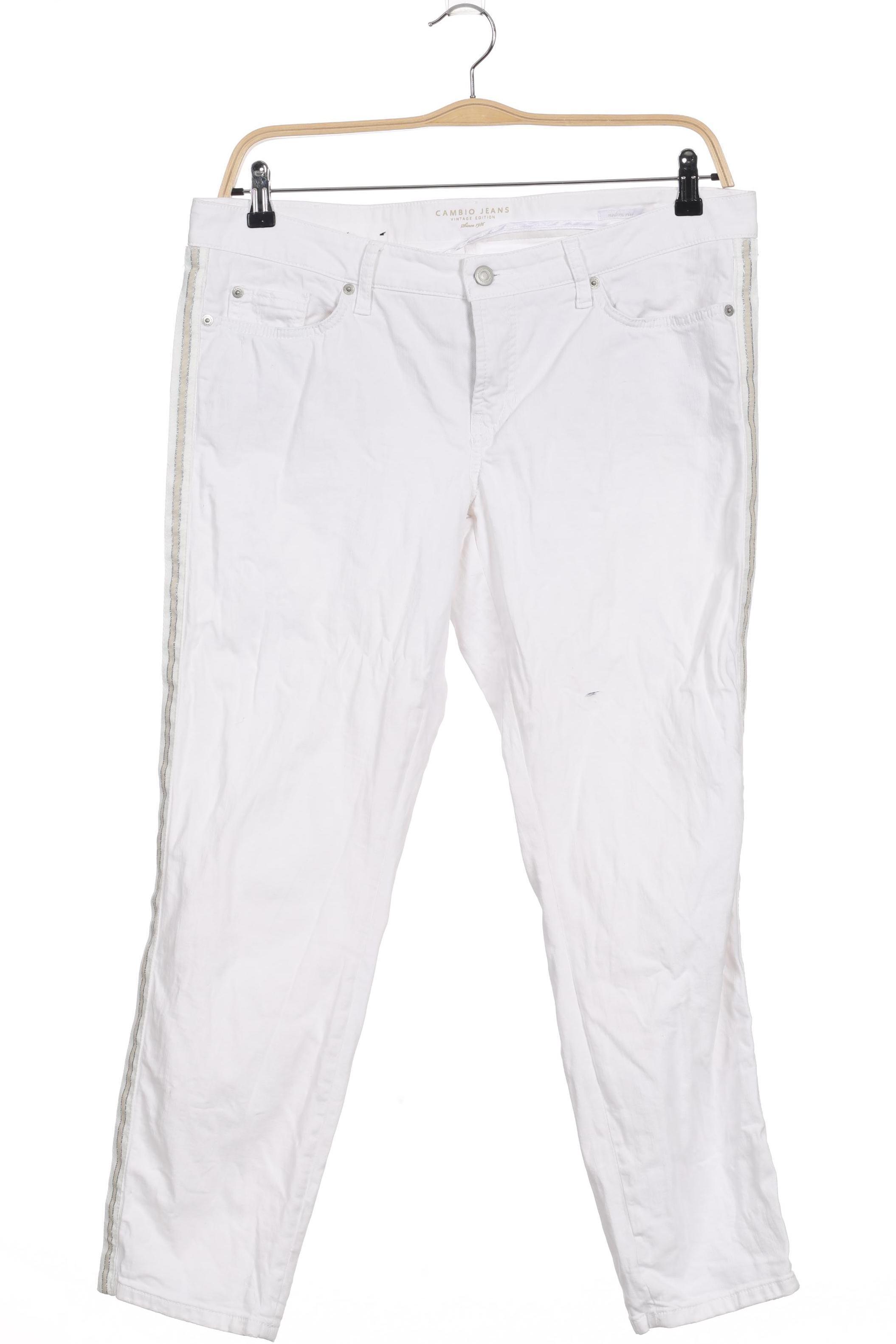 

Cambio Damen Jeans, weiß, Gr. 36