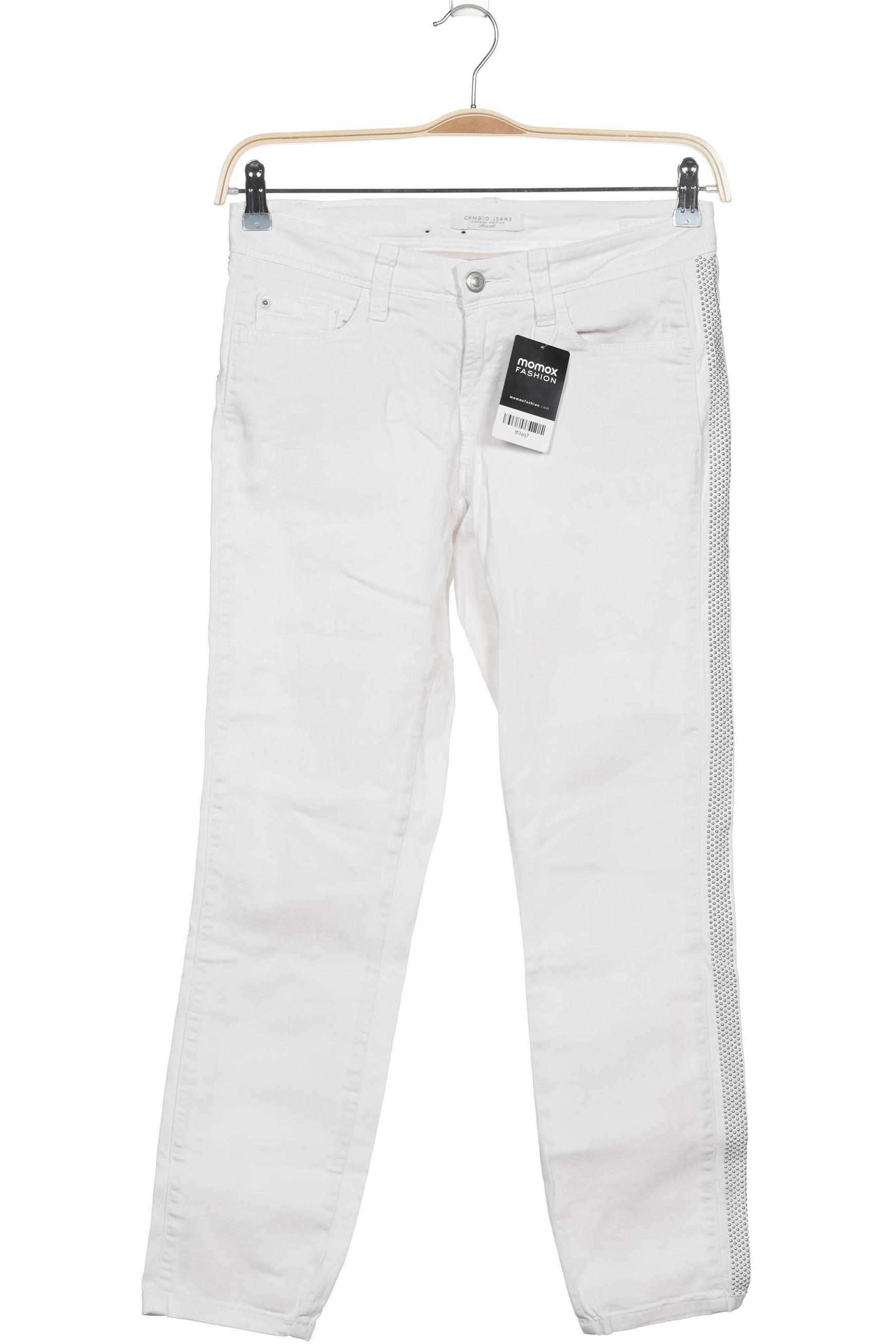 

Cambio Damen Jeans, weiß, Gr. 38