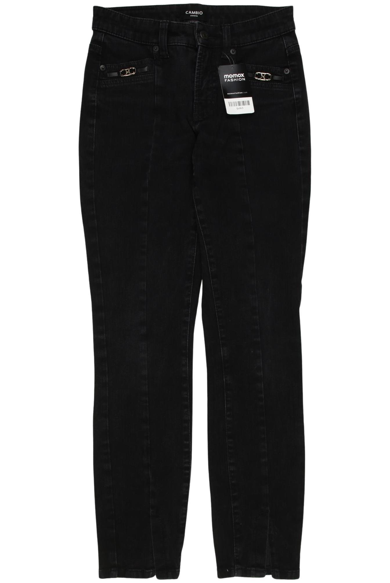 

Cambio Damen Jeans, schwarz, Gr. 25
