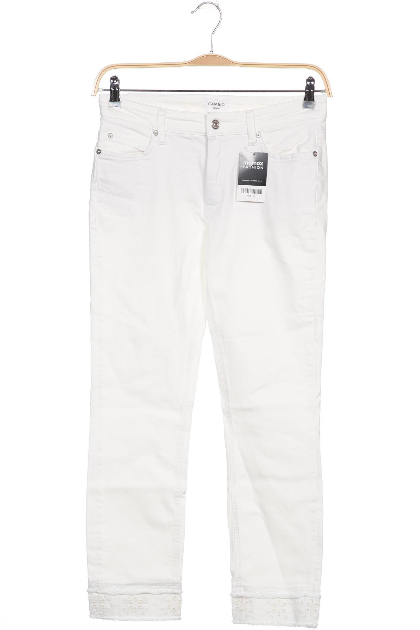 

Cambio Damen Jeans, weiß, Gr. 29