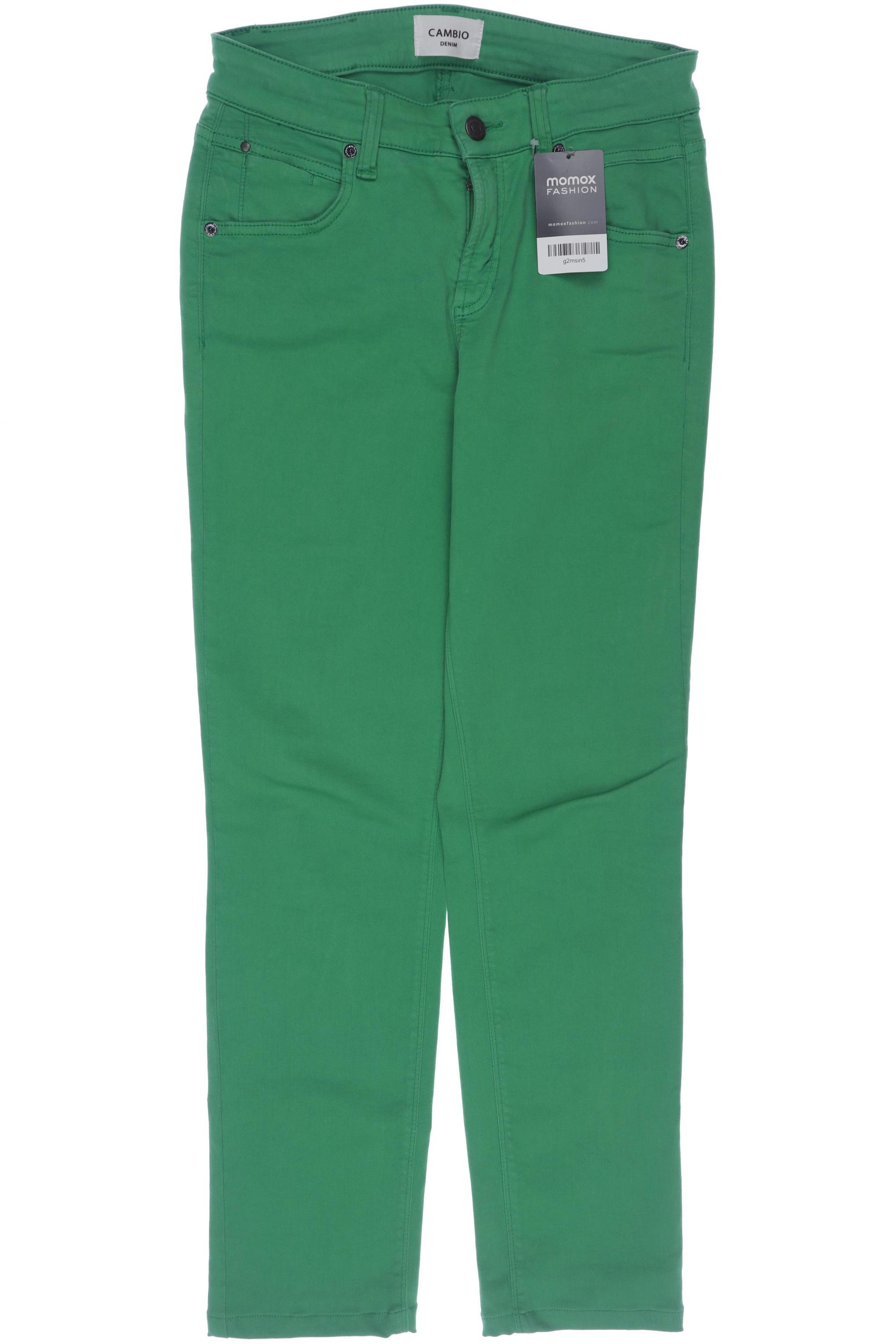 

Cambio Damen Jeans, grün, Gr. 36