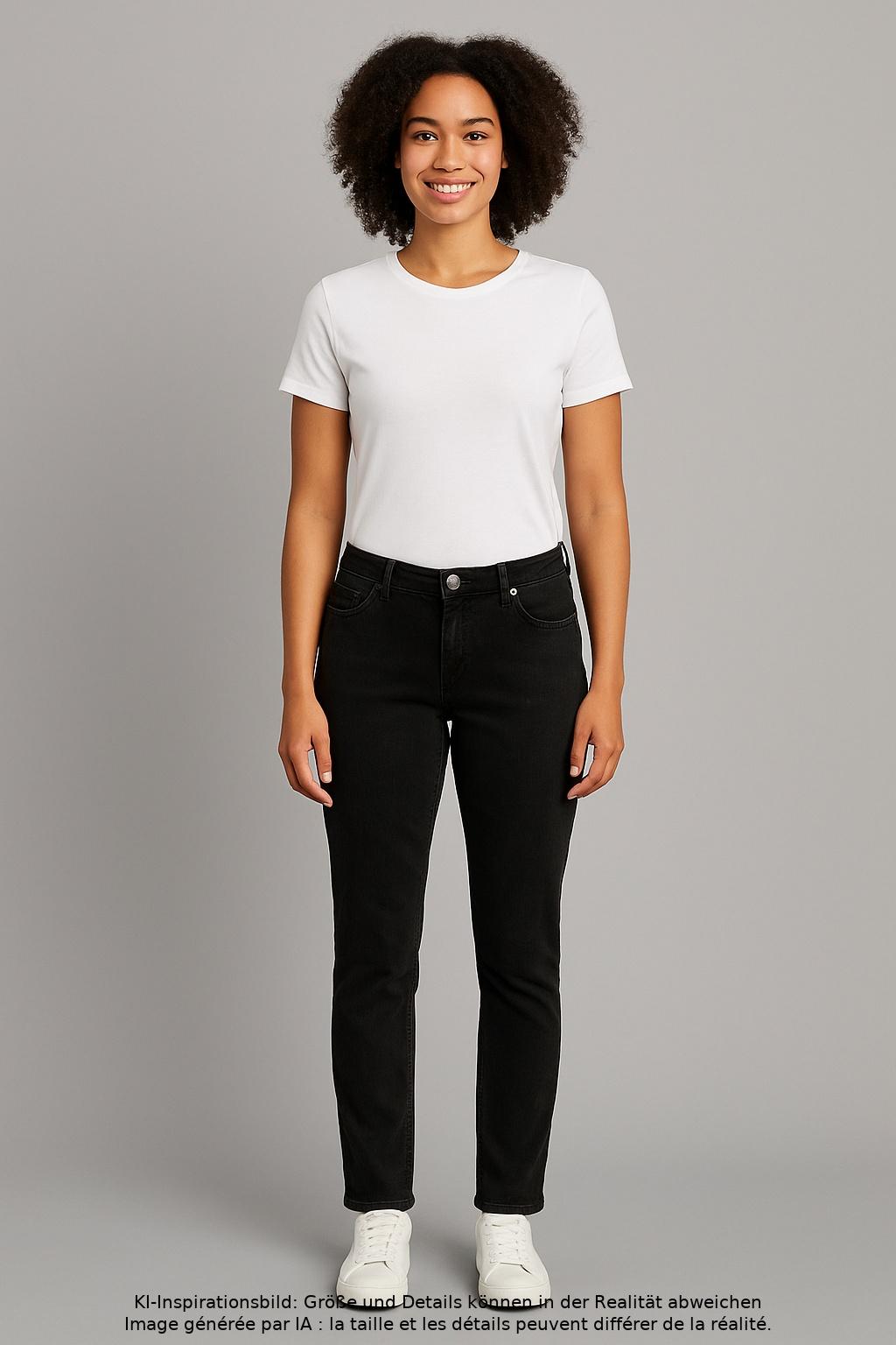 

Cambio Damen Jeans, schwarz, Gr. 31