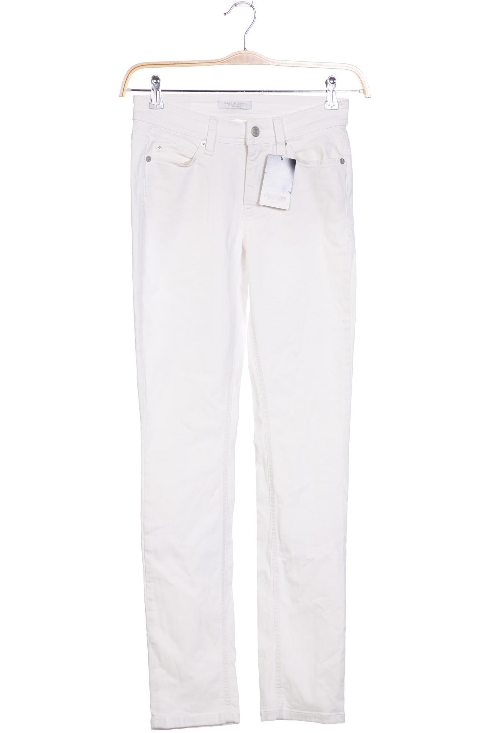 

Cambio Damen Jeans, weiß, Gr. 26