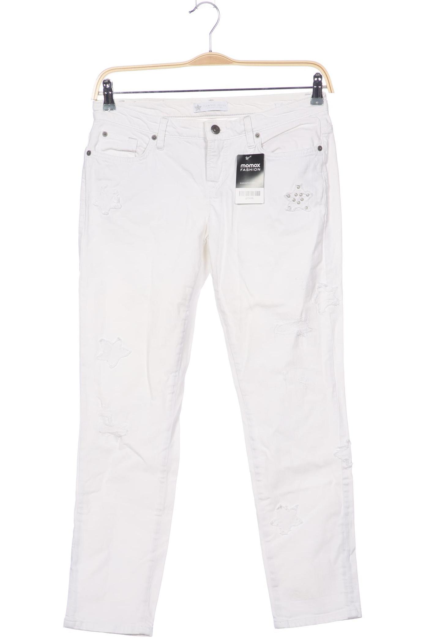Thumbnail - Cambio Damen Jeans, weiß, Gr. 30