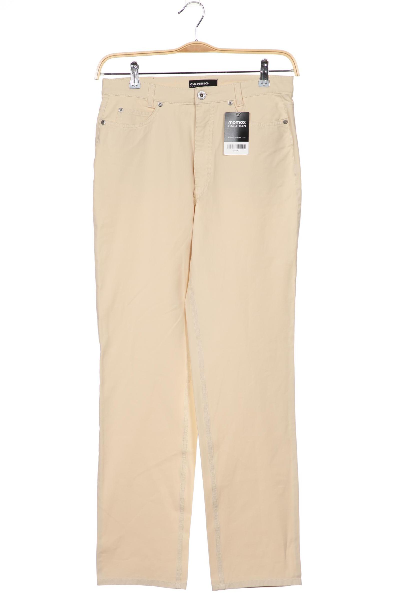 

Cambio Damen Jeans, cremeweiß, Gr. 40