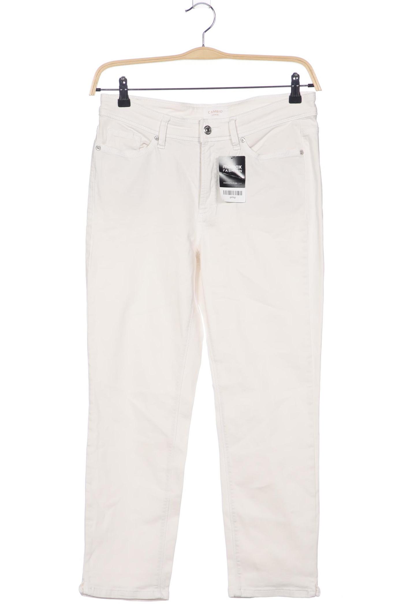 

Cambio Damen Jeans, cremeweiß, Gr. 27