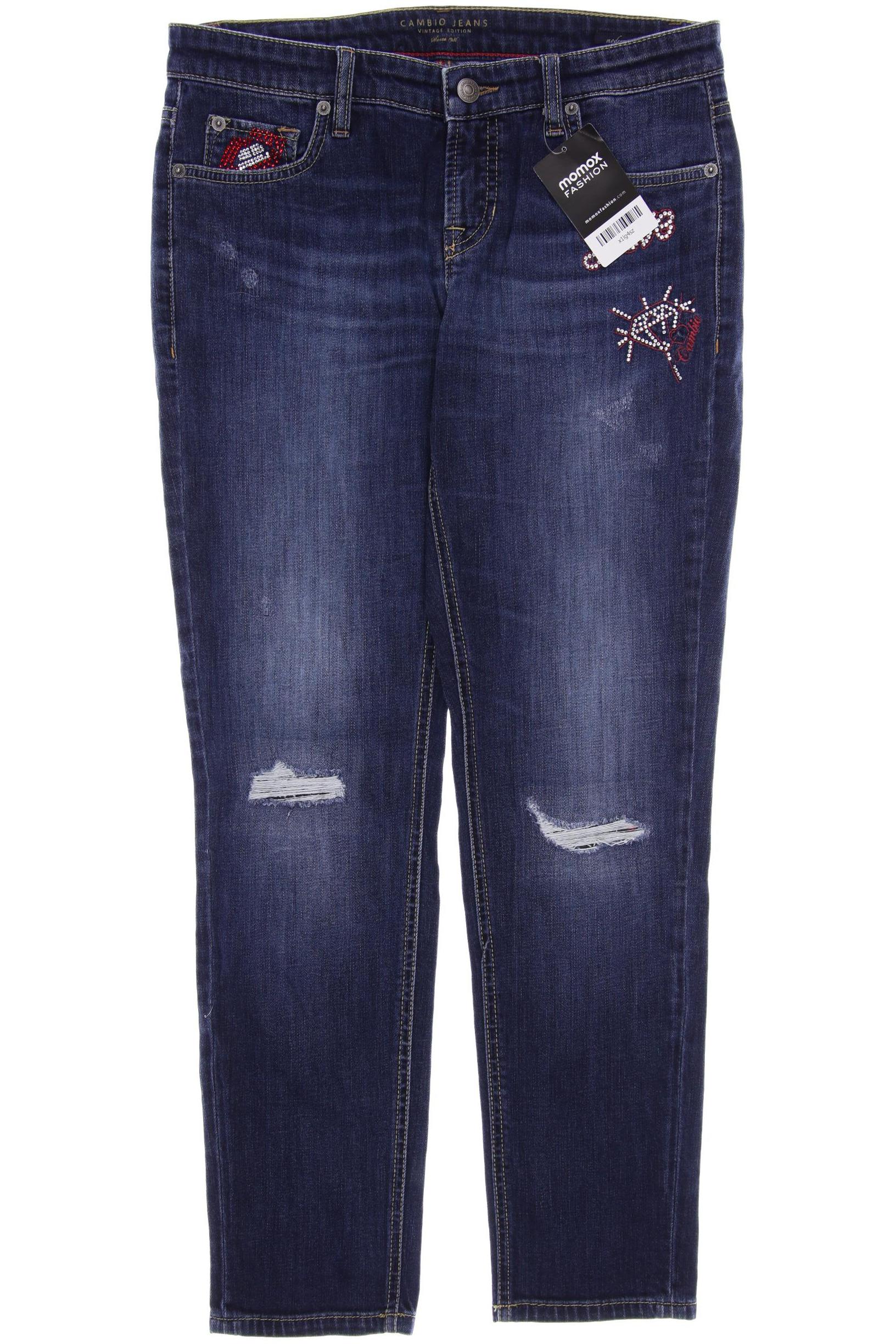 

Cambio Damen Jeans, blau, Gr. 38