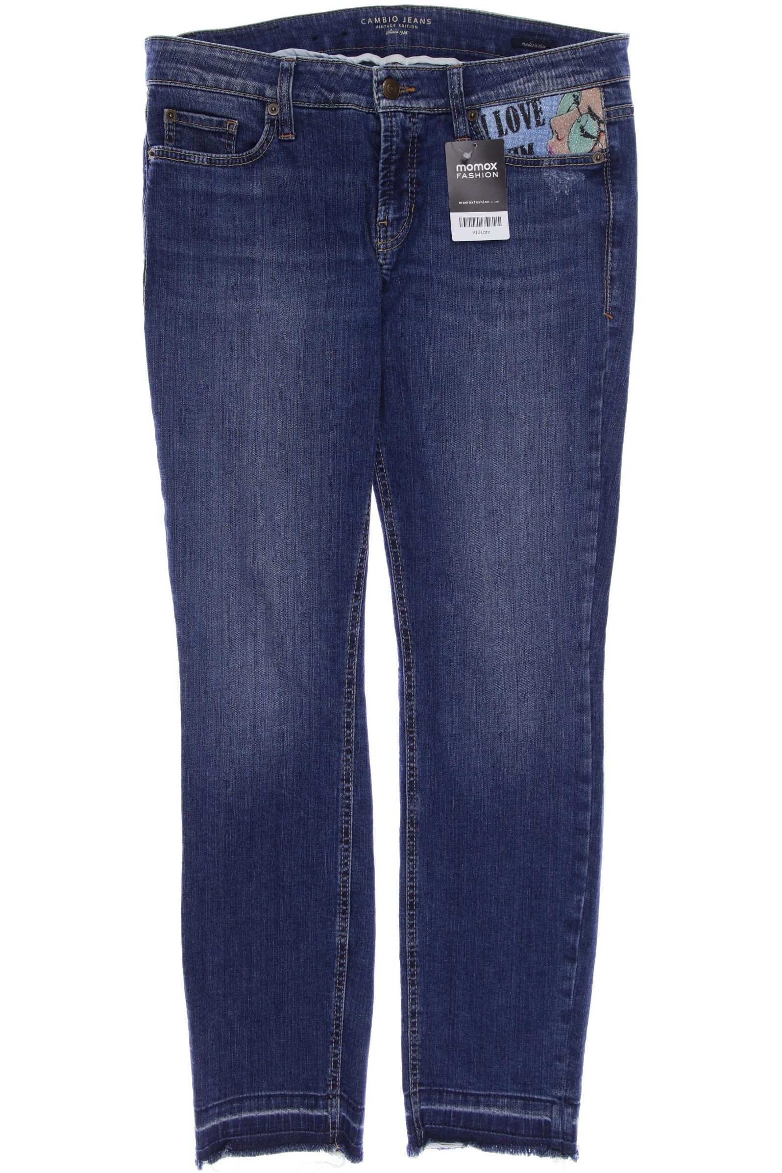 

Cambio Damen Jeans, blau, Gr. 40