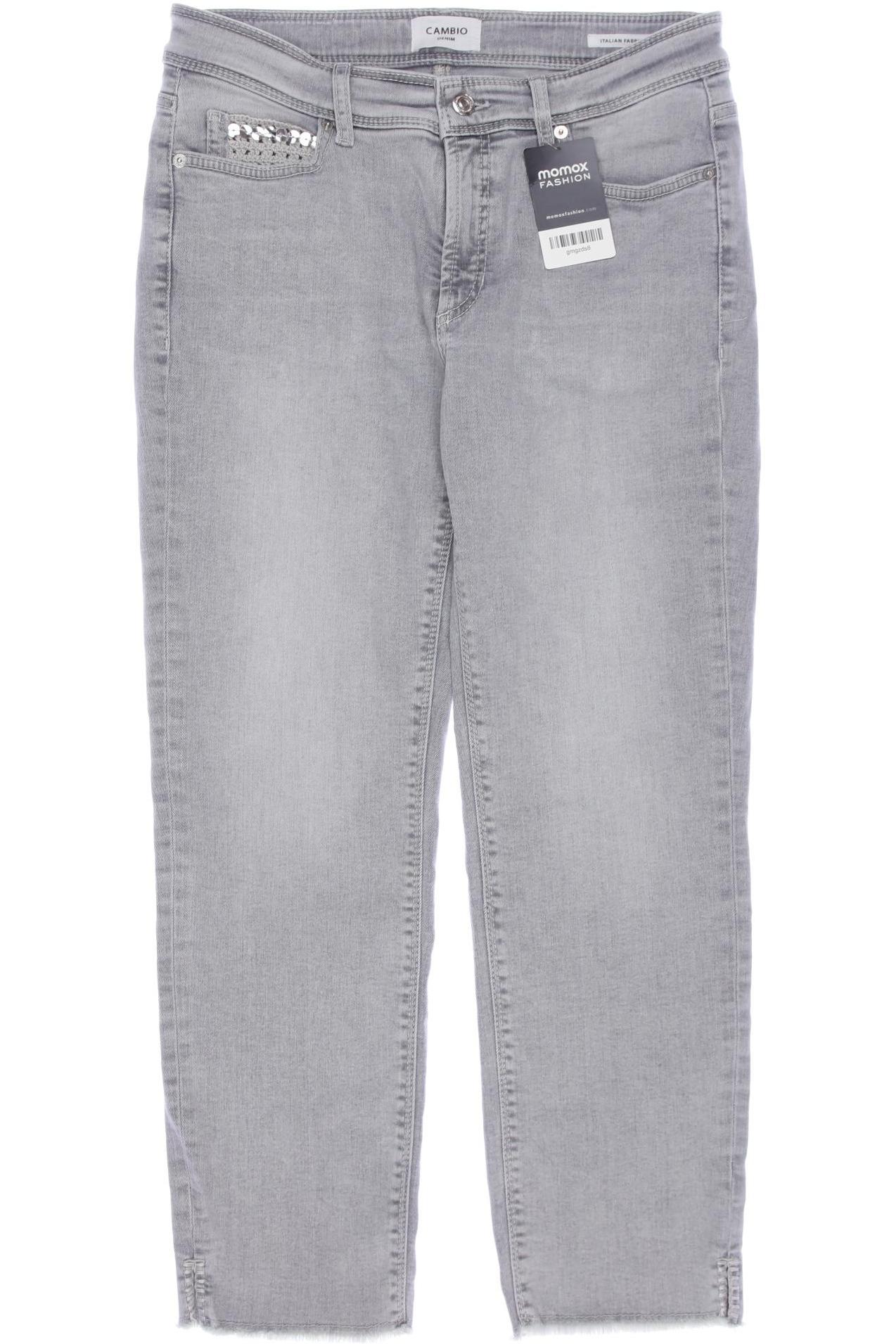 

Cambio Damen Jeans, grau, Gr. 30