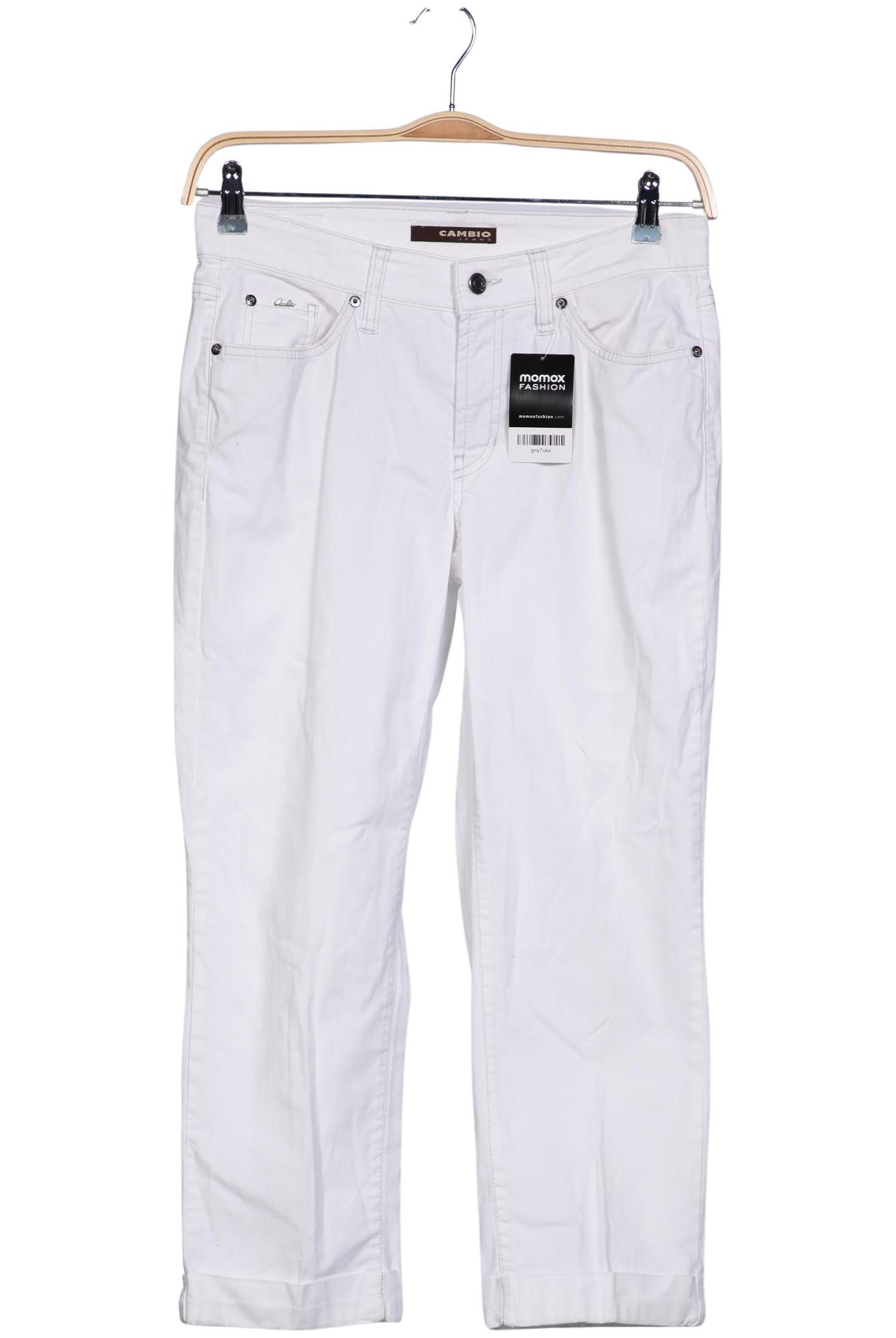 

Cambio Damen Jeans, weiß, Gr. 40