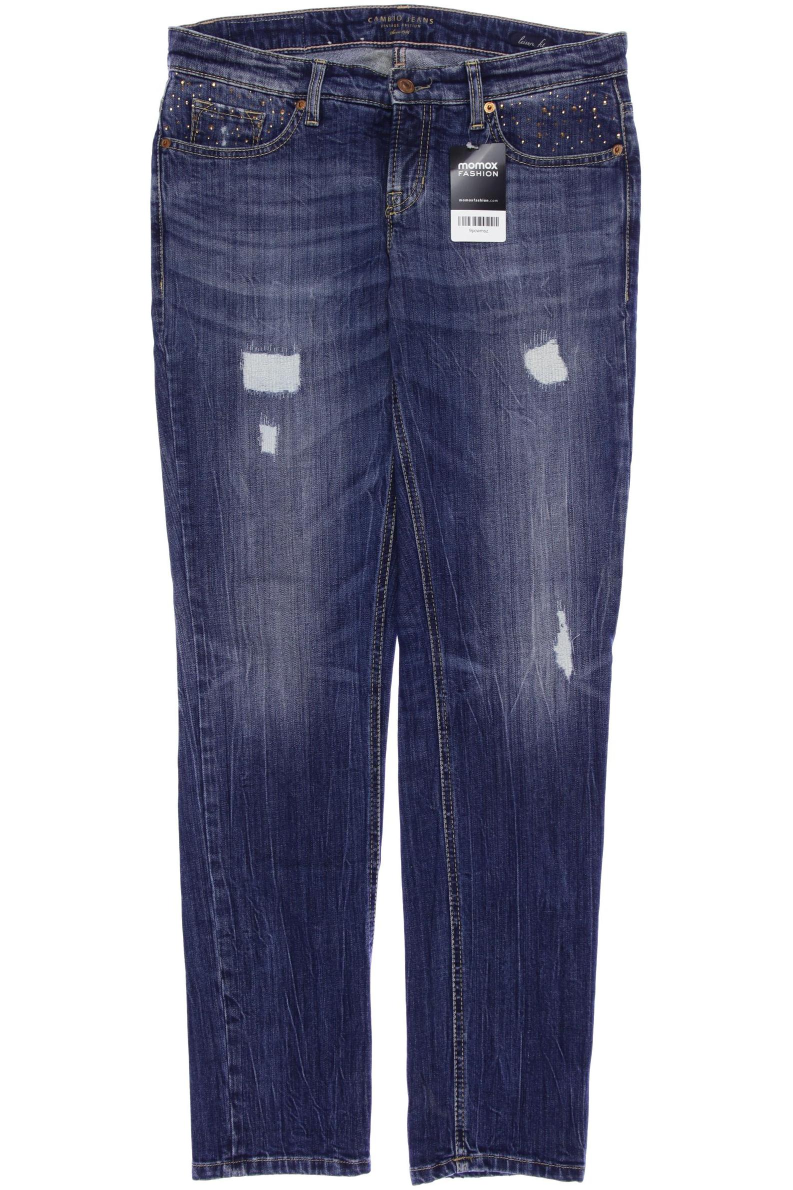 

Cambio Damen Jeans, blau, Gr. 38