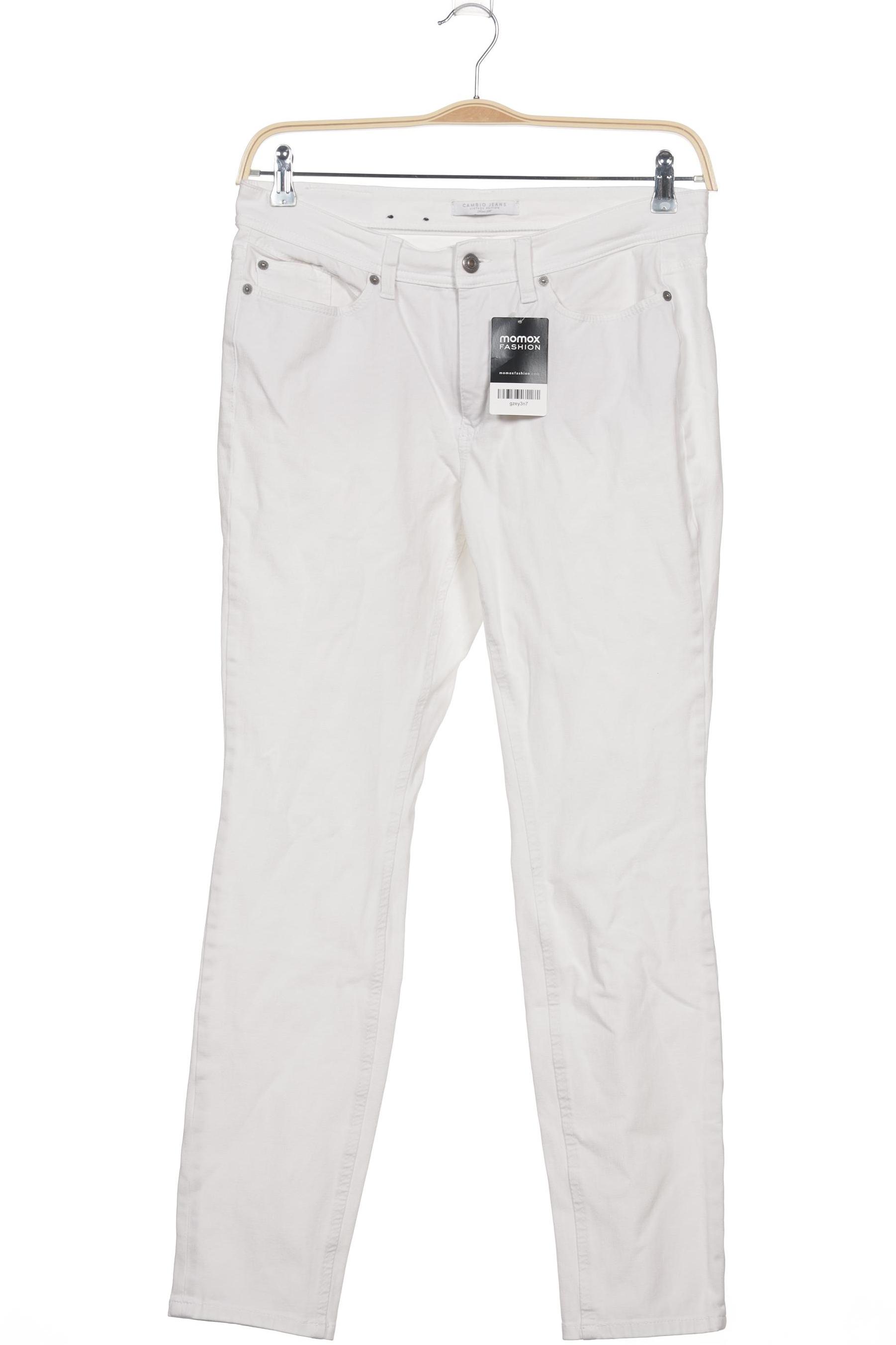 

Cambio Damen Jeans, weiß, Gr. 42