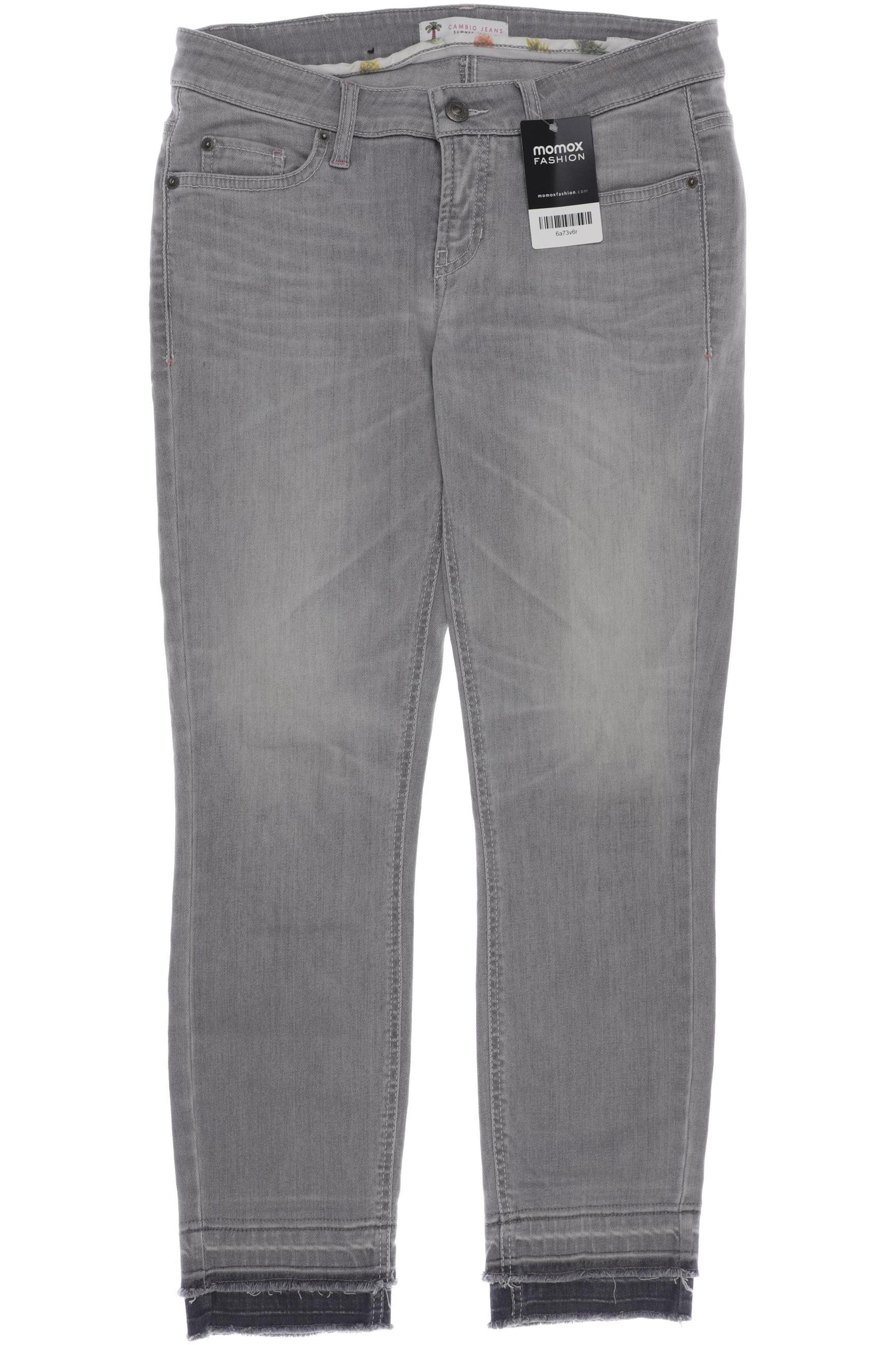 

Cambio Damen Jeans, grau, Gr. 30