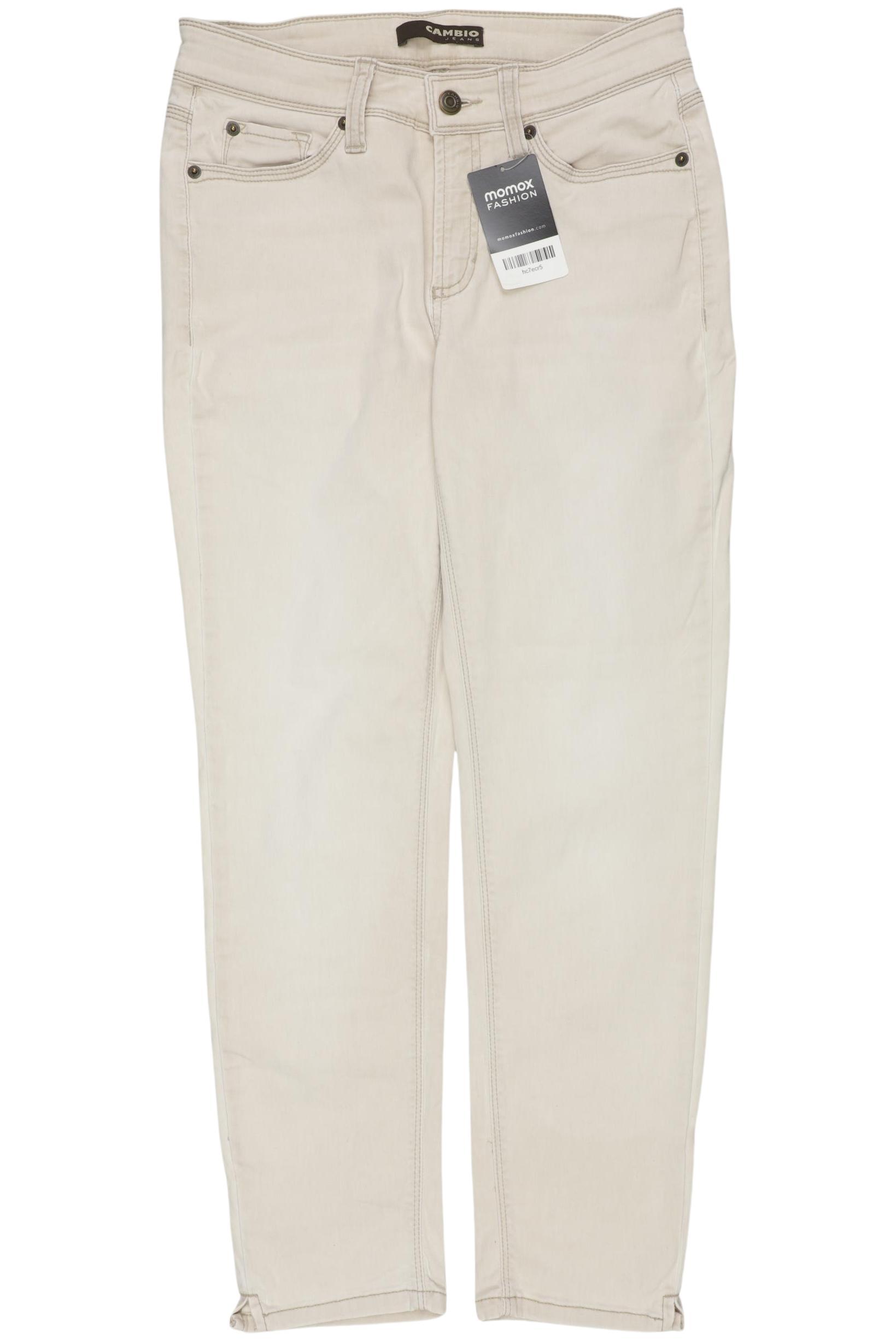 

Cambio Damen Jeans, cremeweiß, Gr. 38