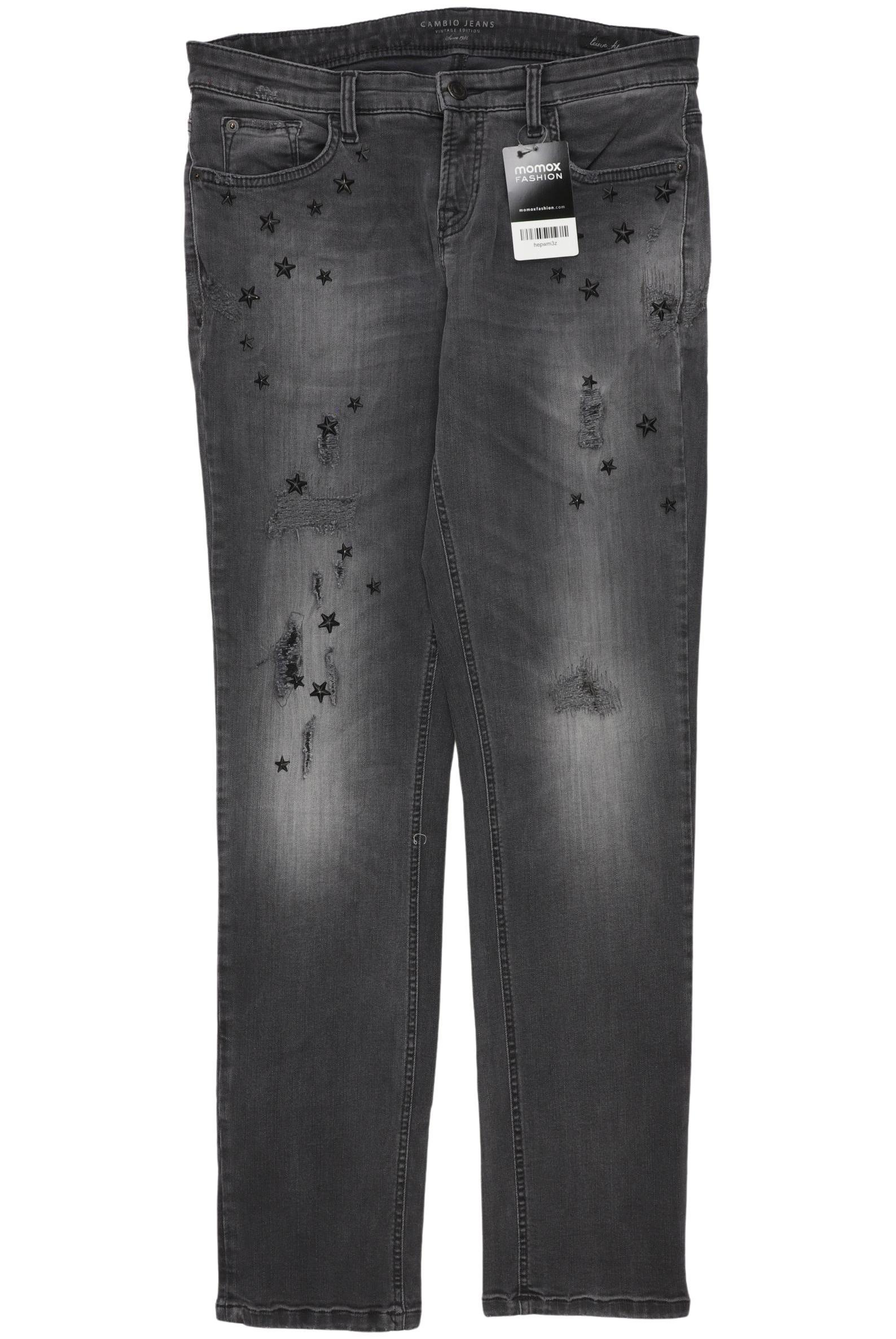 

Cambio Damen Jeans, grau, Gr. 38