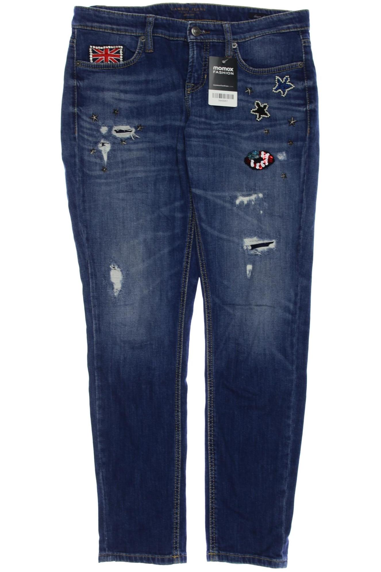 

Cambio Damen Jeans, blau, Gr. 38