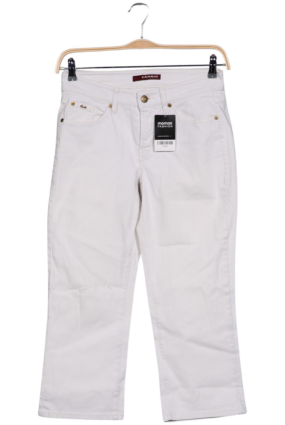 

Cambio Damen Jeans, weiß, Gr. 38