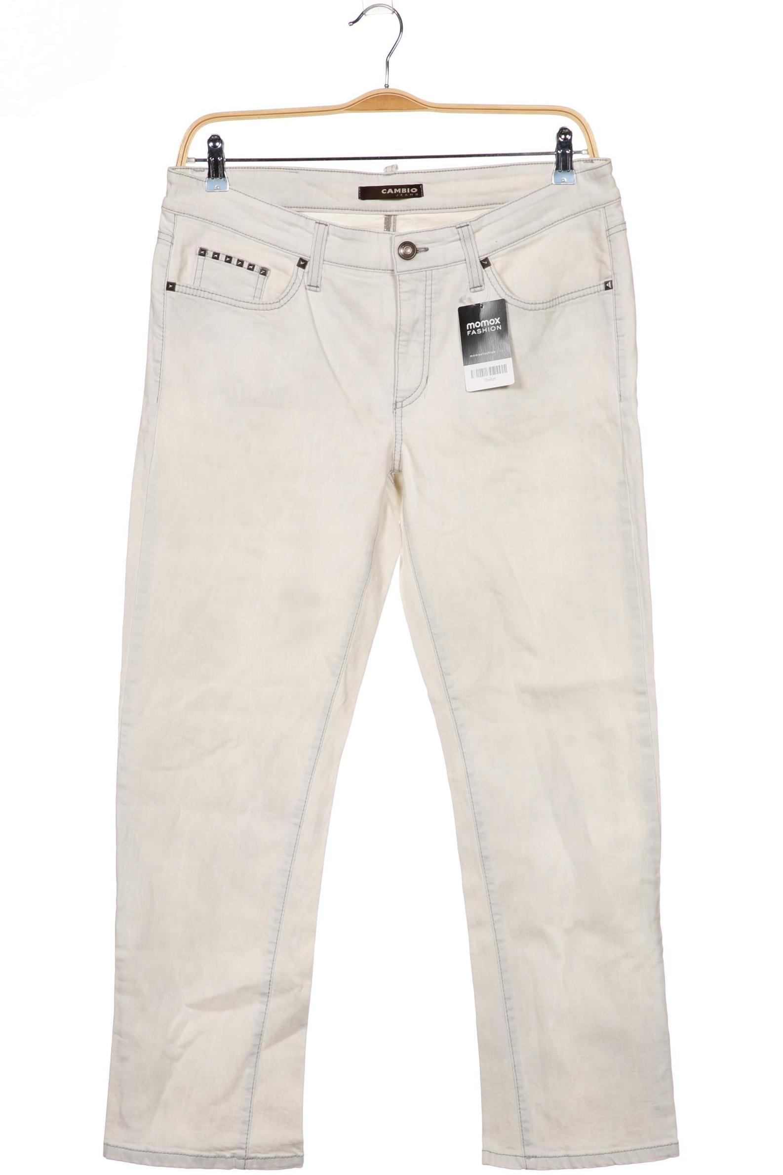 

Cambio Damen Jeans, beige, Gr. 46