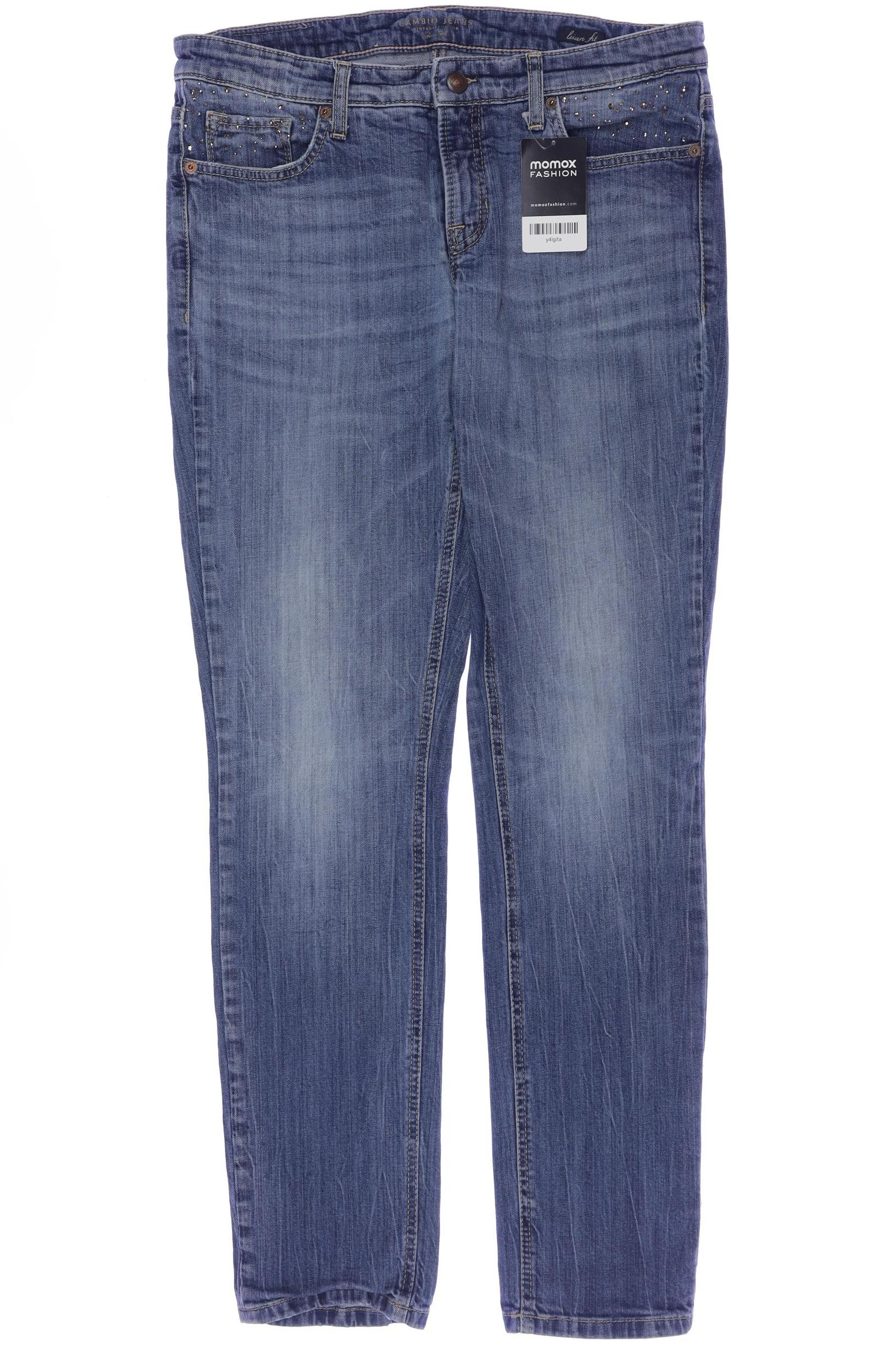 

Cambio Damen Jeans, blau, Gr. 40