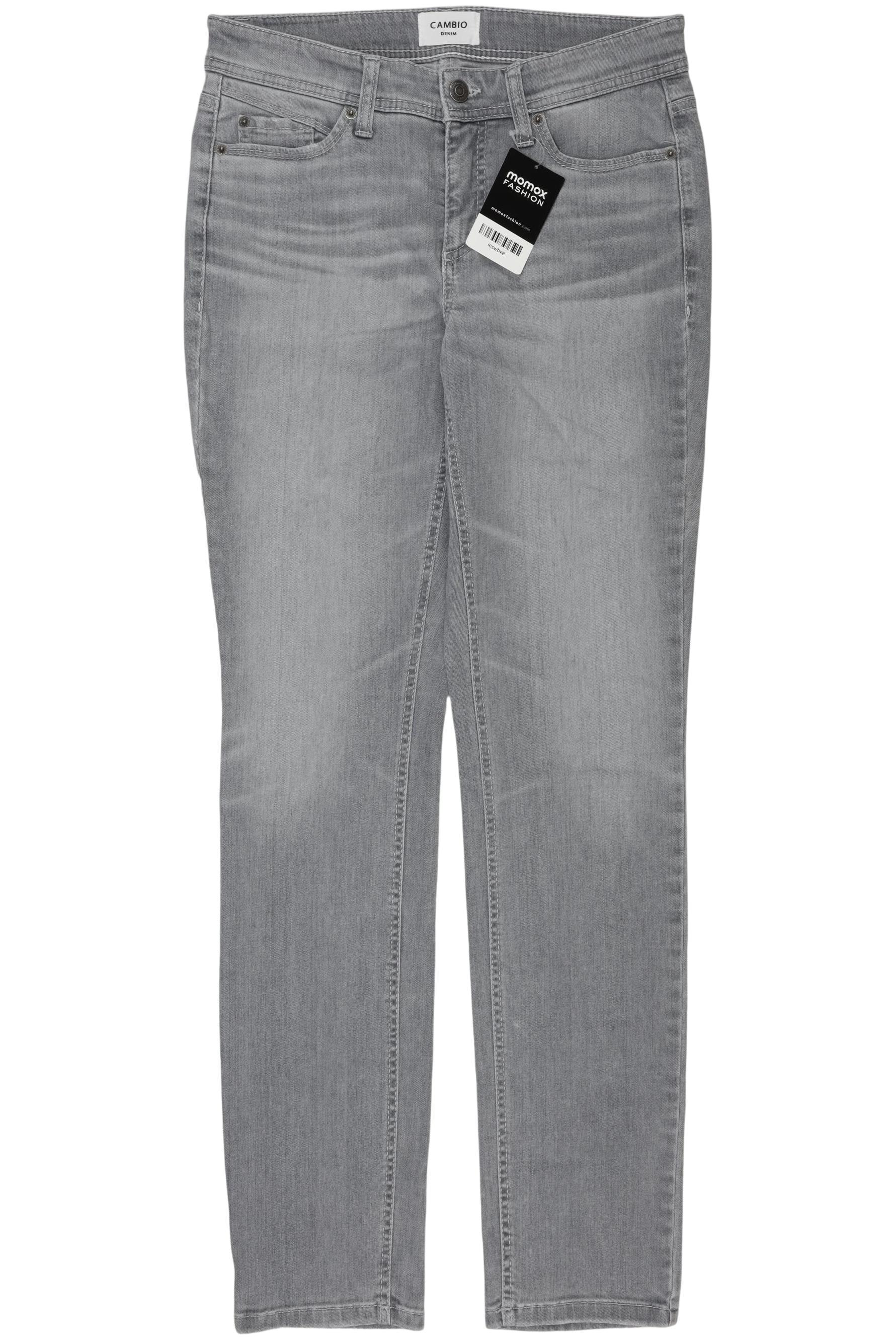 

Cambio Damen Jeans, grau, Gr. 28