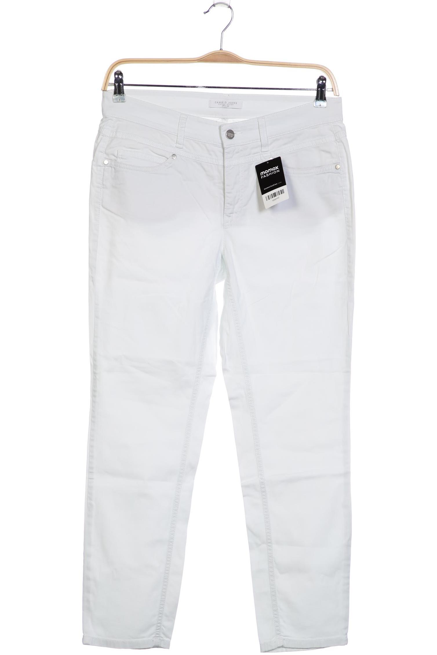 

Cambio Damen Jeans, weiß, Gr. 42
