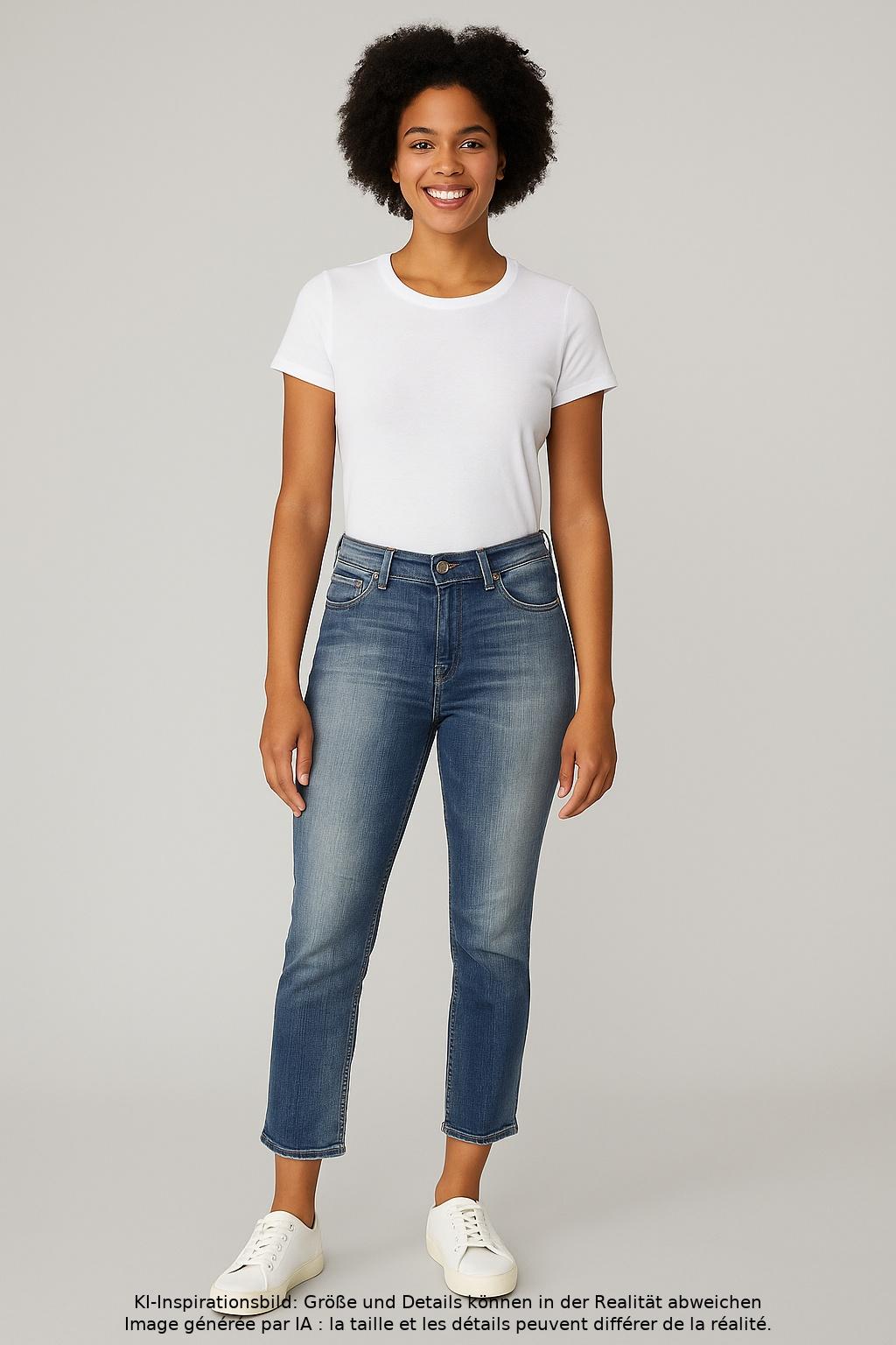 

Cambio Damen Jeans, blau, Gr. 33