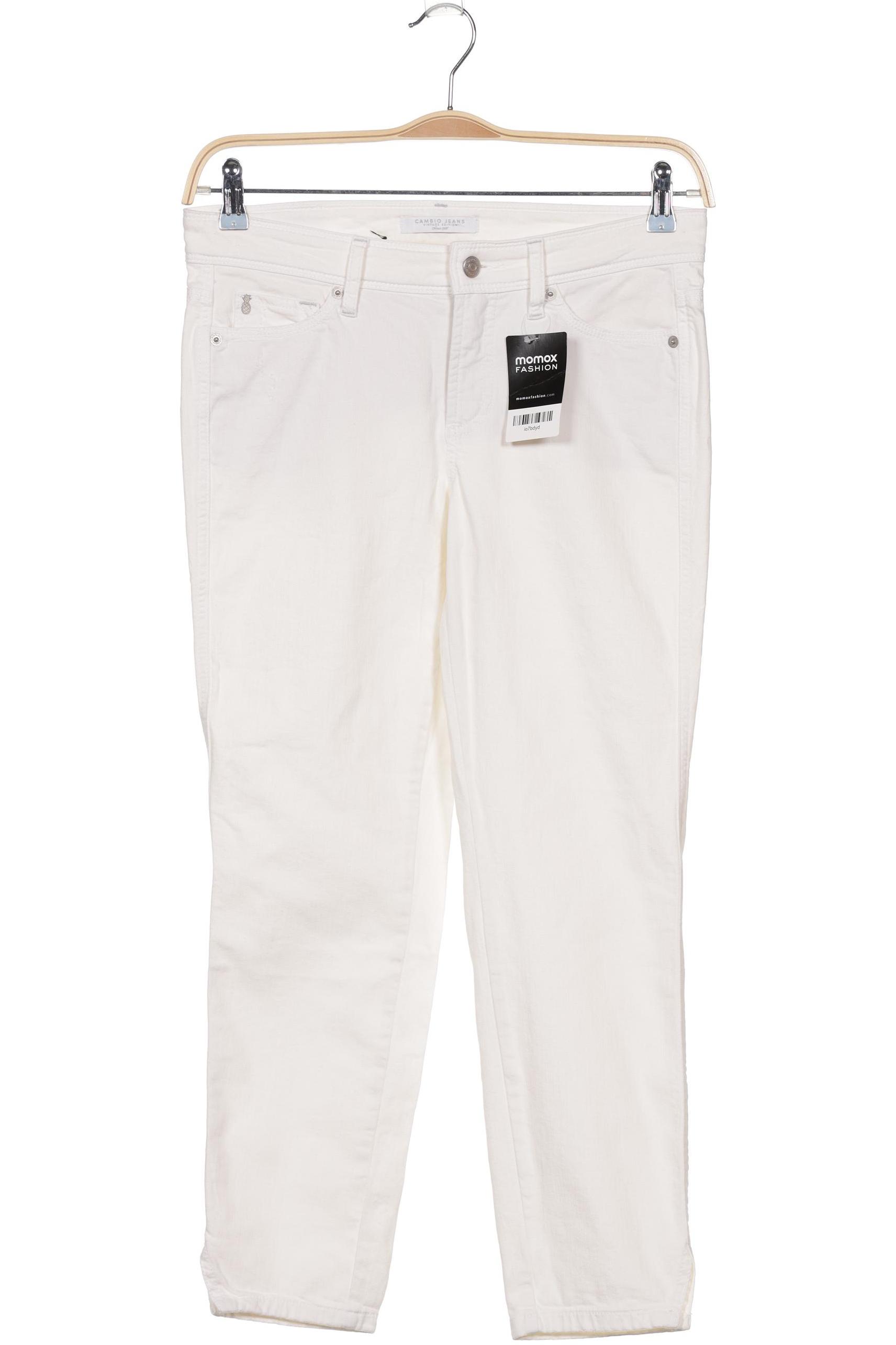 

Cambio Damen Jeans, cremeweiß, Gr. 31