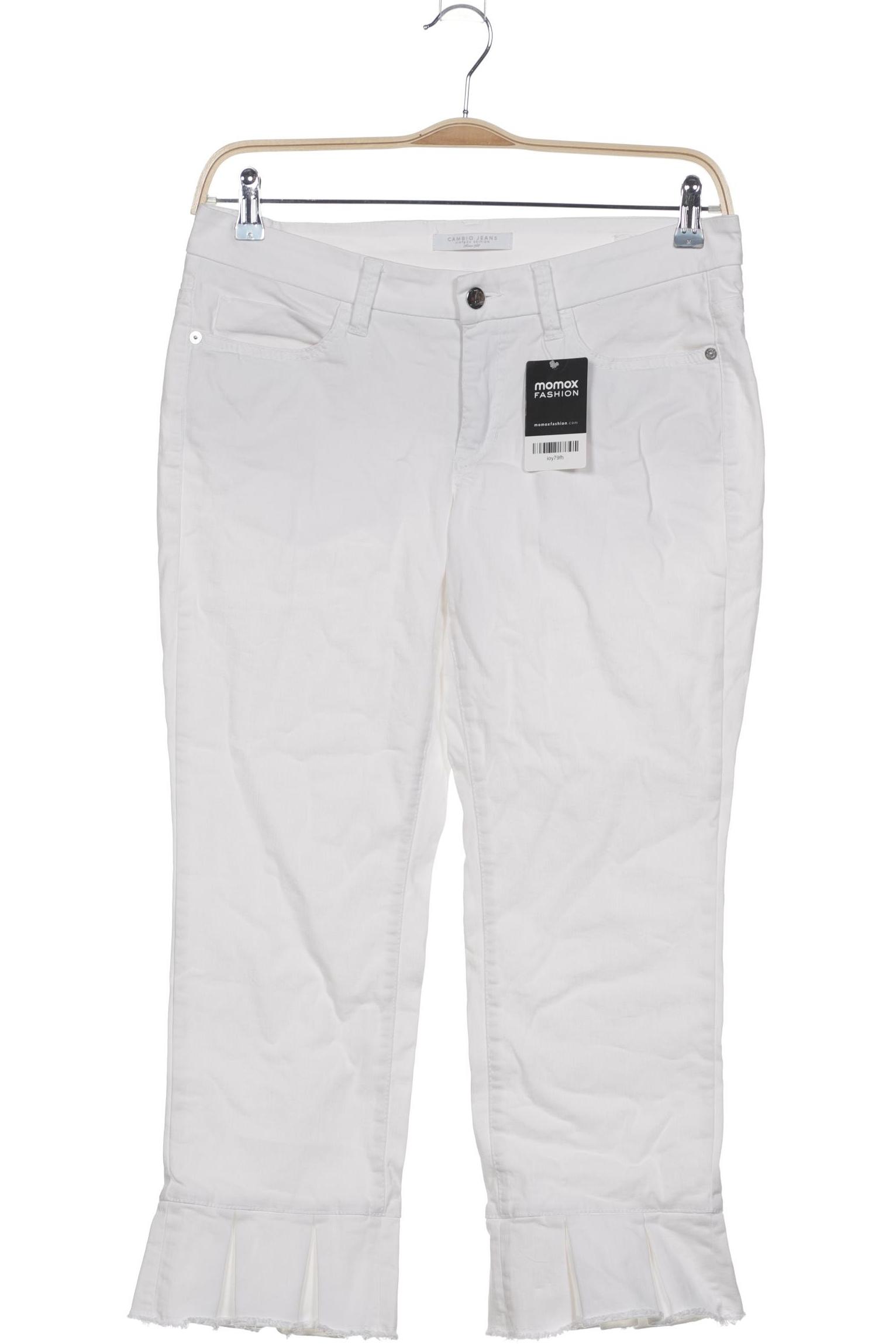 

Cambio Damen Jeans, weiß, Gr. 40