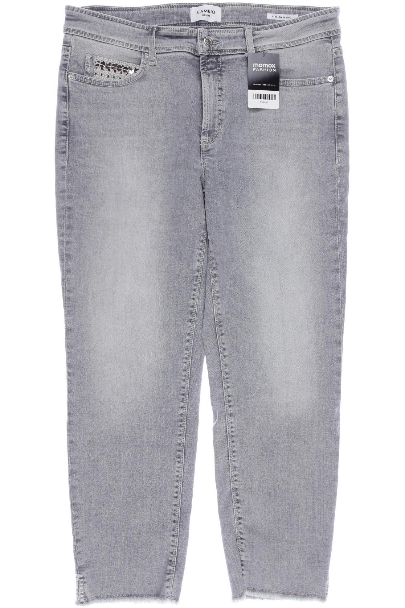

Cambio Damen Jeans, grau, Gr. 34