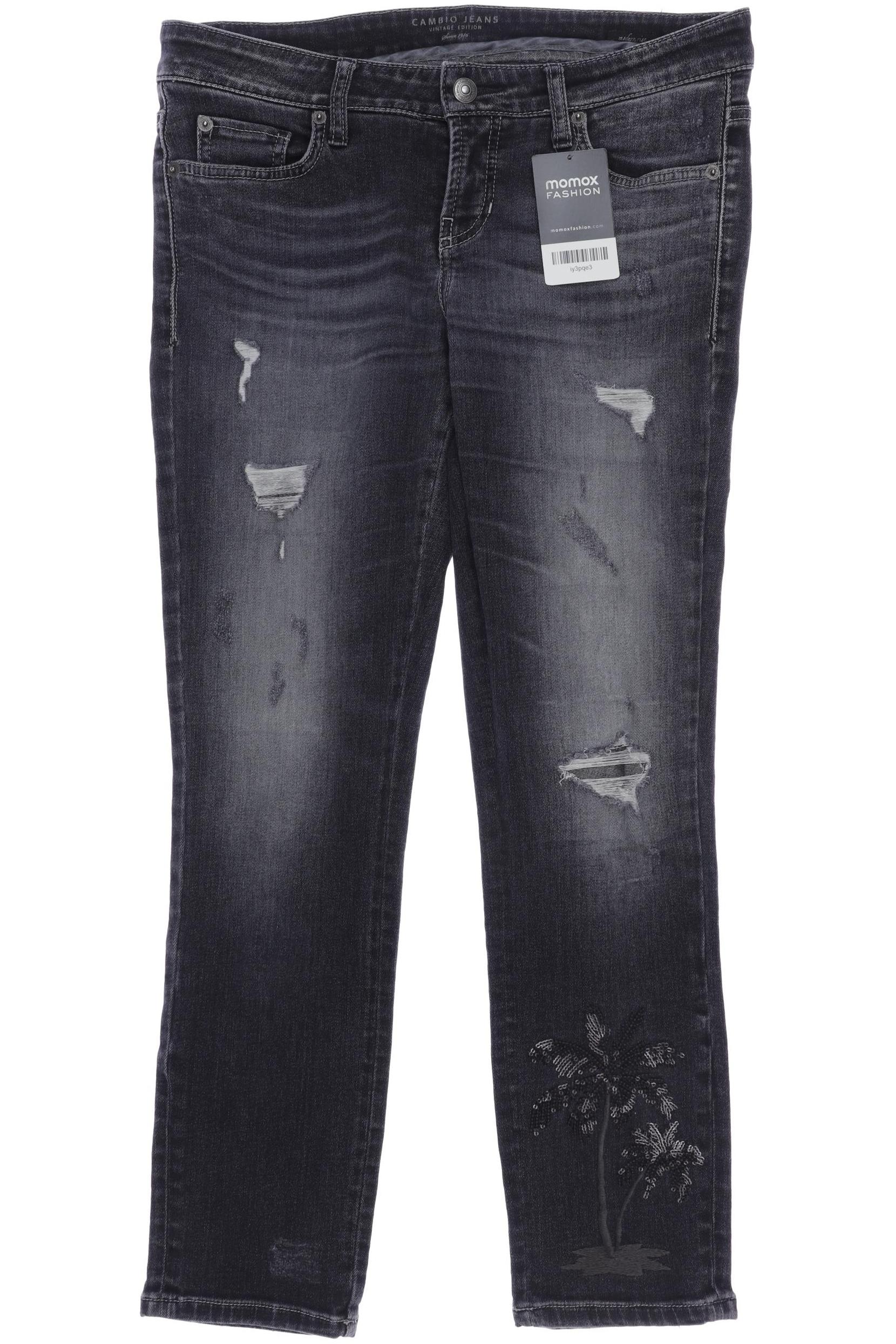 

Cambio Damen Jeans, grau, Gr. 31