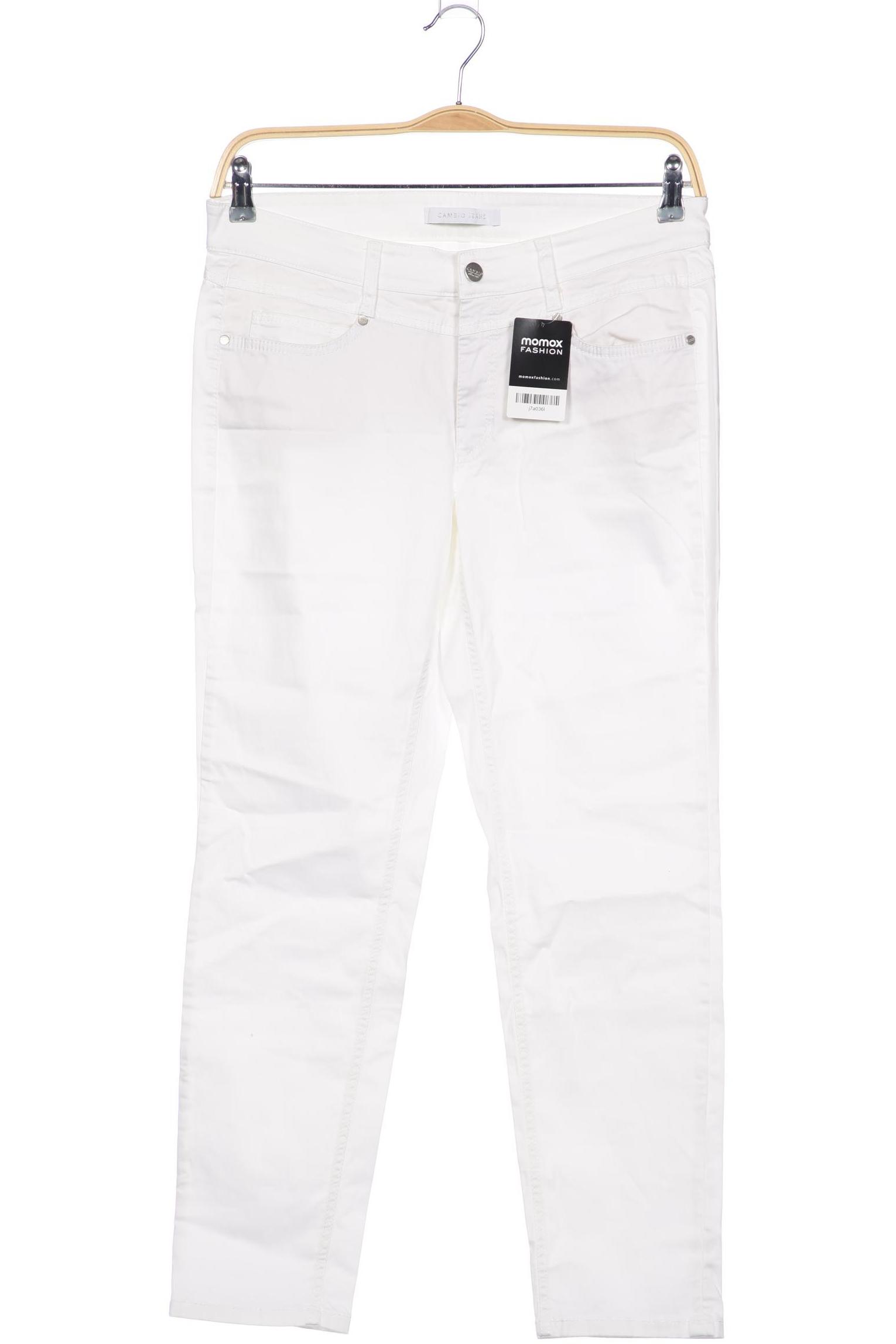 

Cambio Damen Jeans, weiß, Gr. 42
