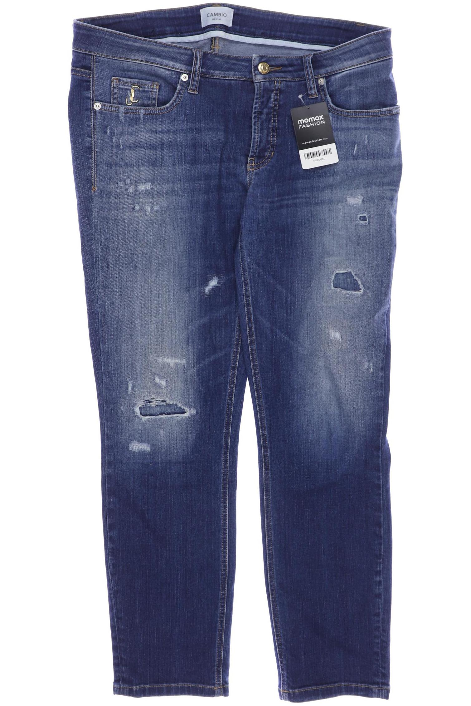 

Cambio Damen Jeans, blau, Gr. 48