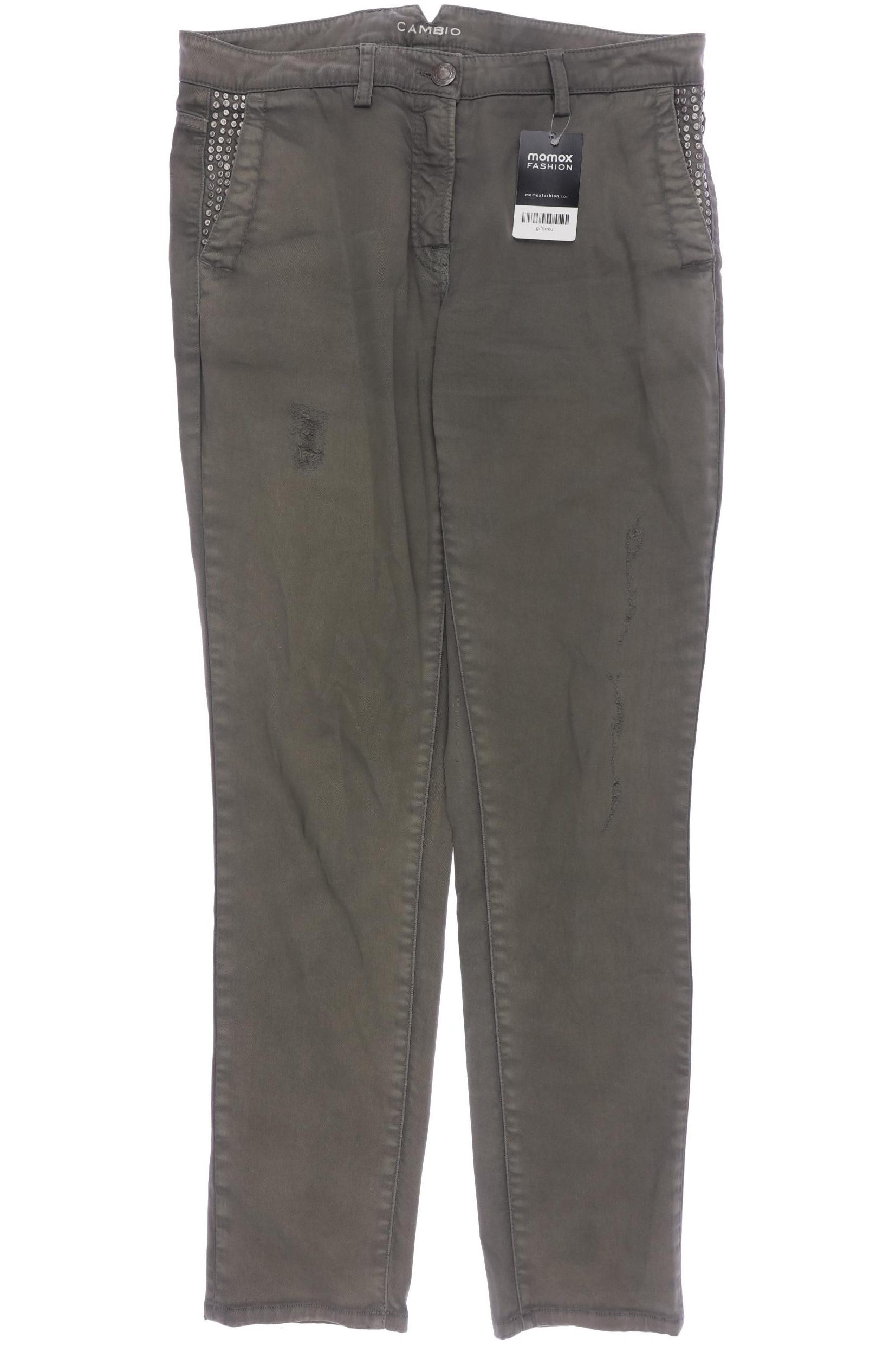 

Cambio Damen Jeans, grün, Gr. 40