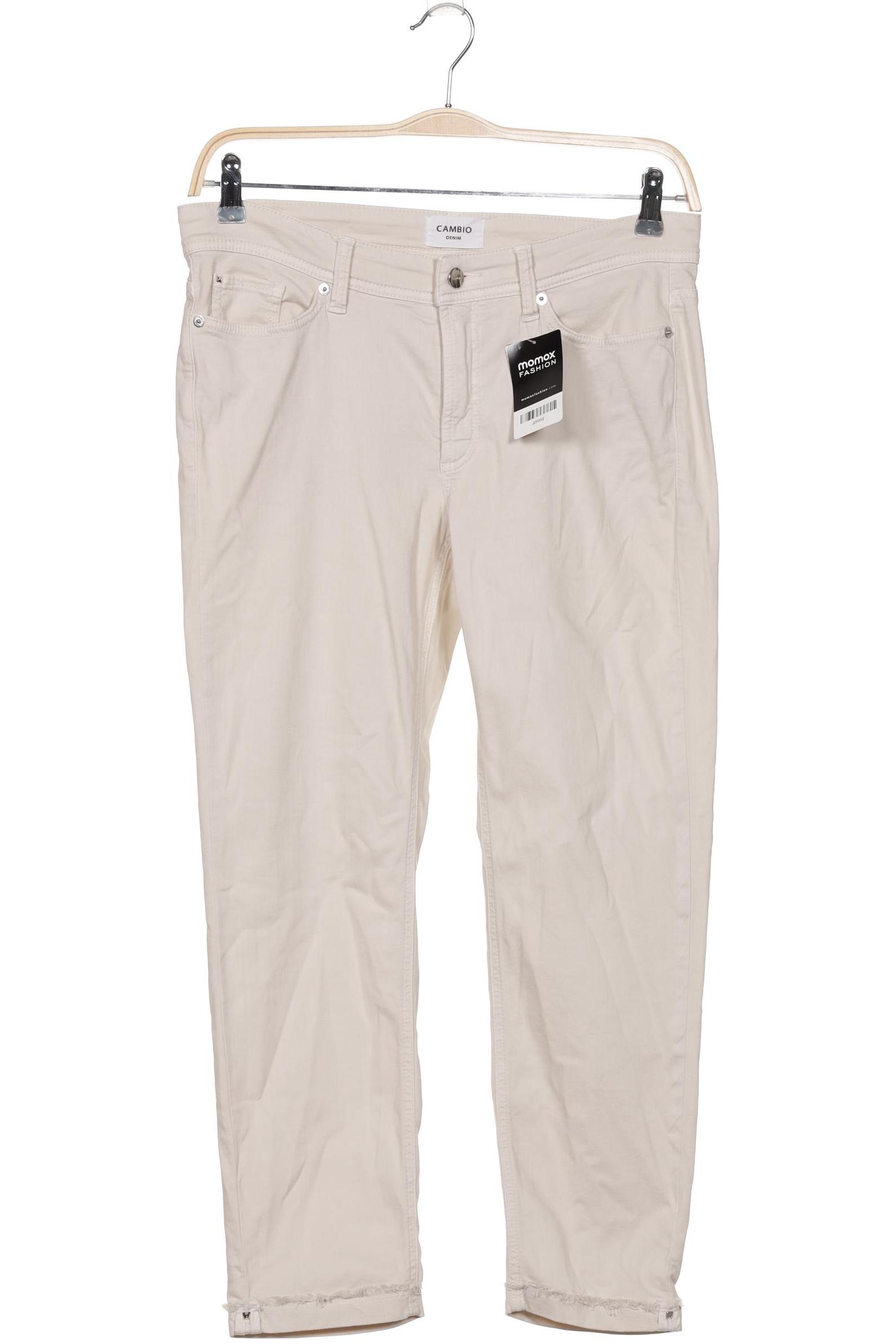 

Cambio Damen Jeans, beige, Gr. 33
