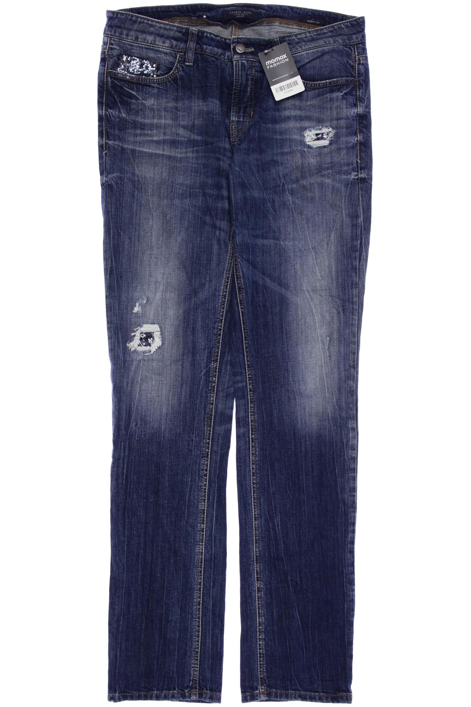 

Cambio Damen Jeans, blau, Gr. 42