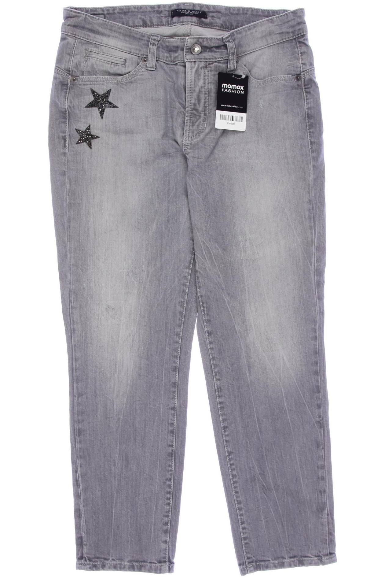 

Cambio Damen Jeans, grau, Gr. 40