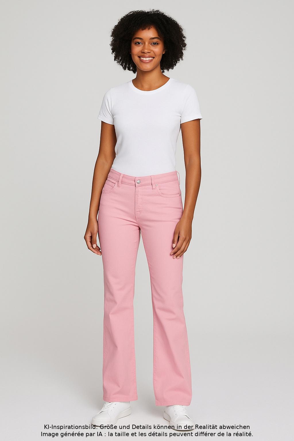 

Cambio Damen Jeans, pink, Gr. 36