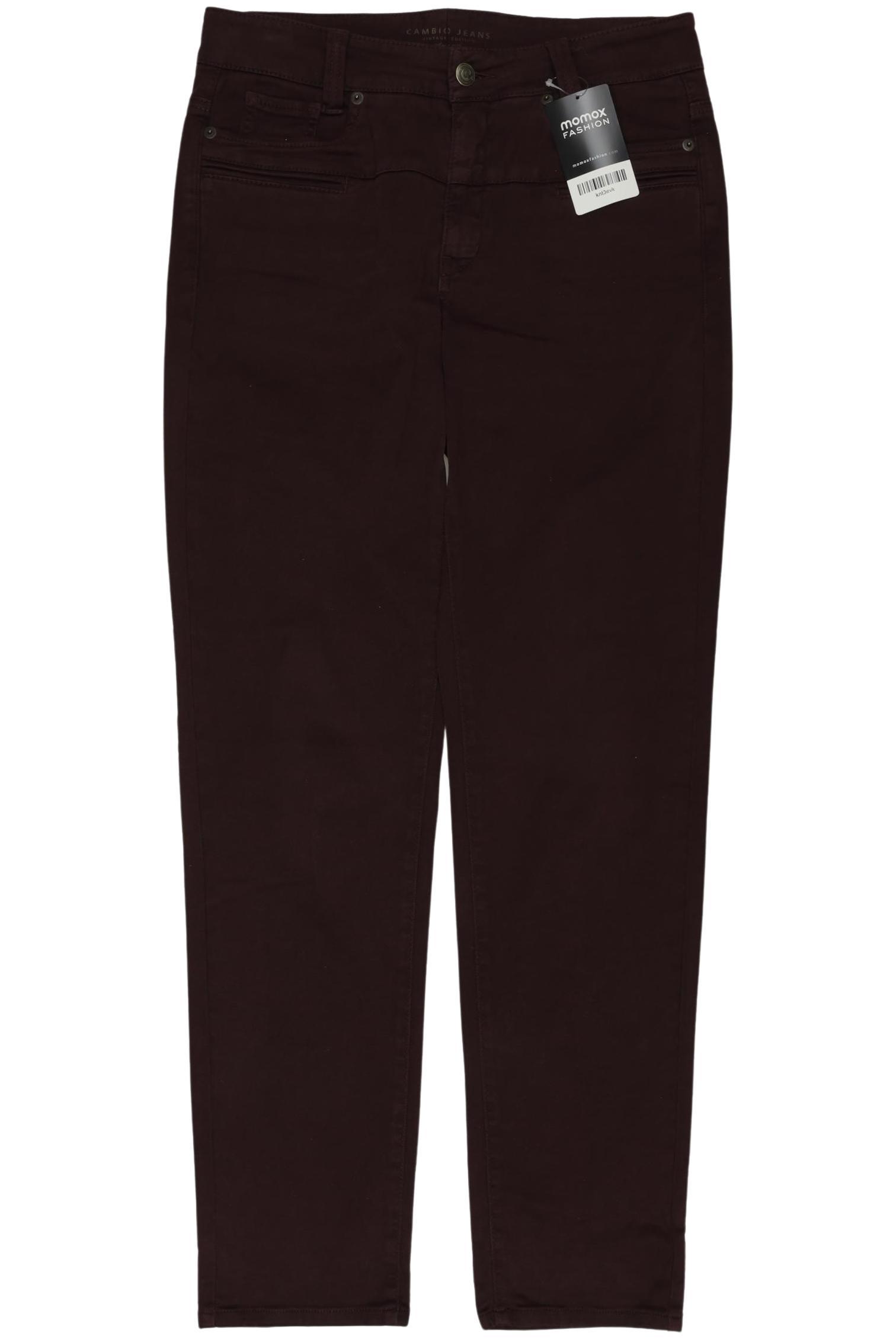 

Cambio Damen Jeans, bordeaux, Gr. 36