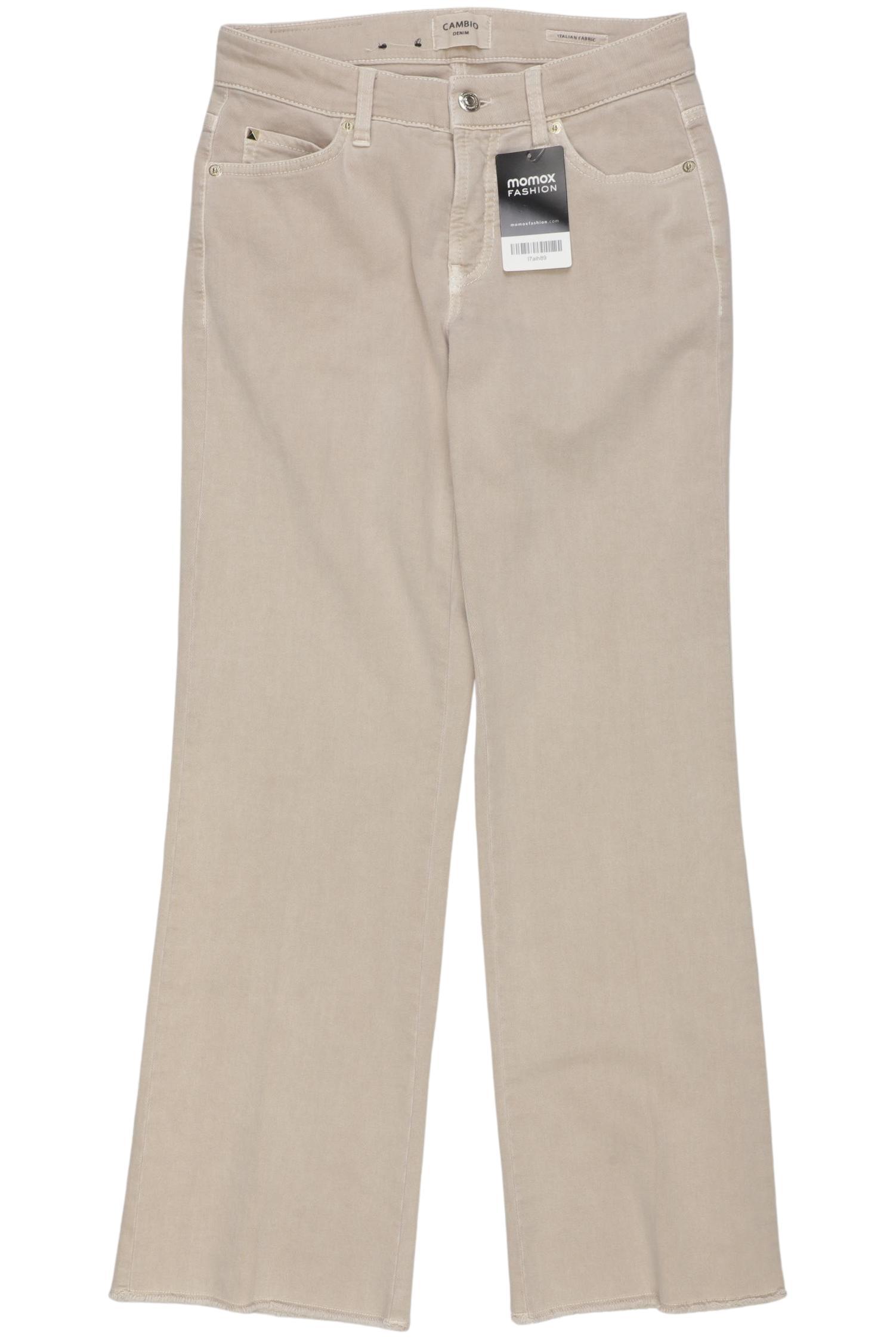

Cambio Damen Jeans, beige, Gr. 34