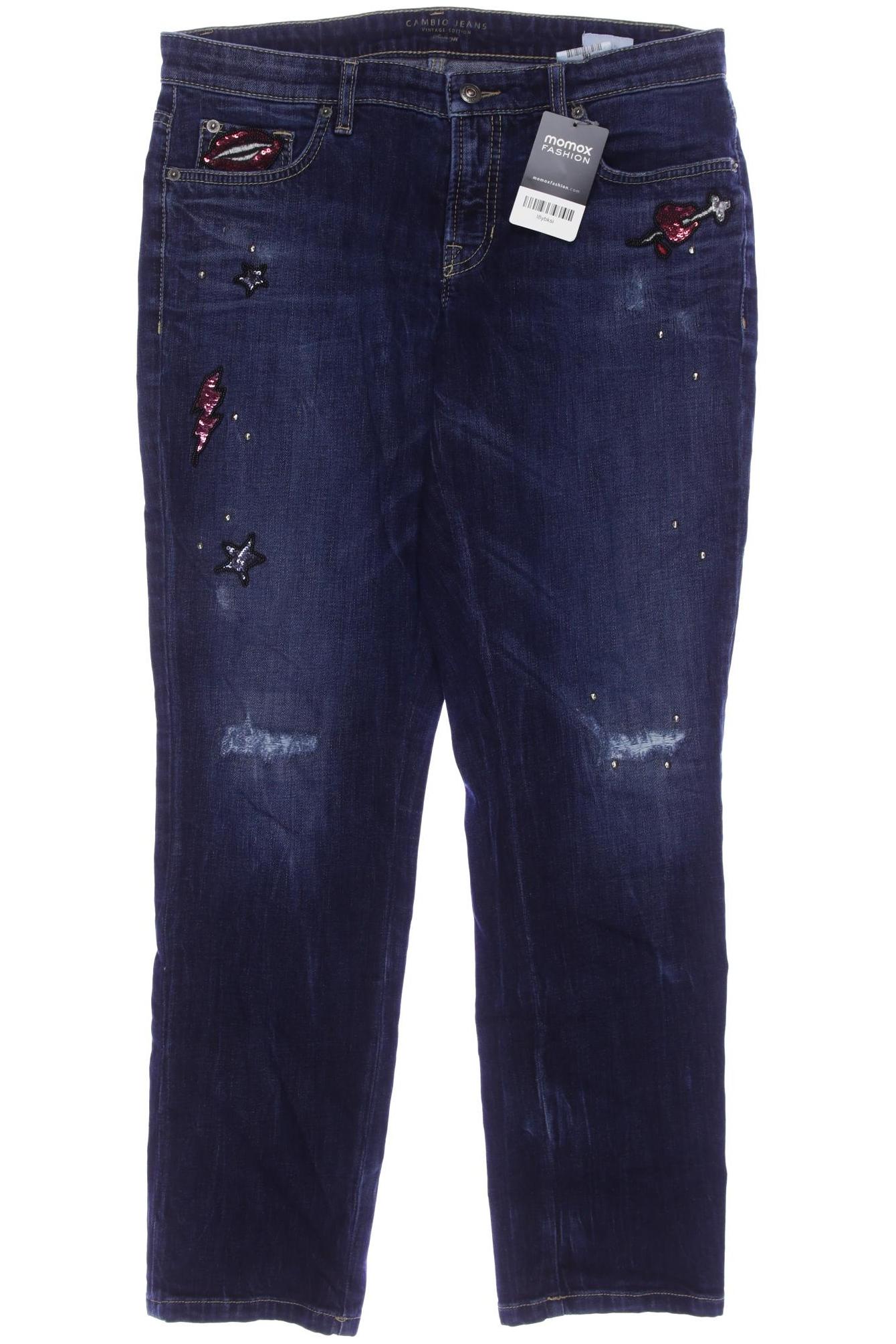 

Cambio Damen Jeans, blau, Gr. 40