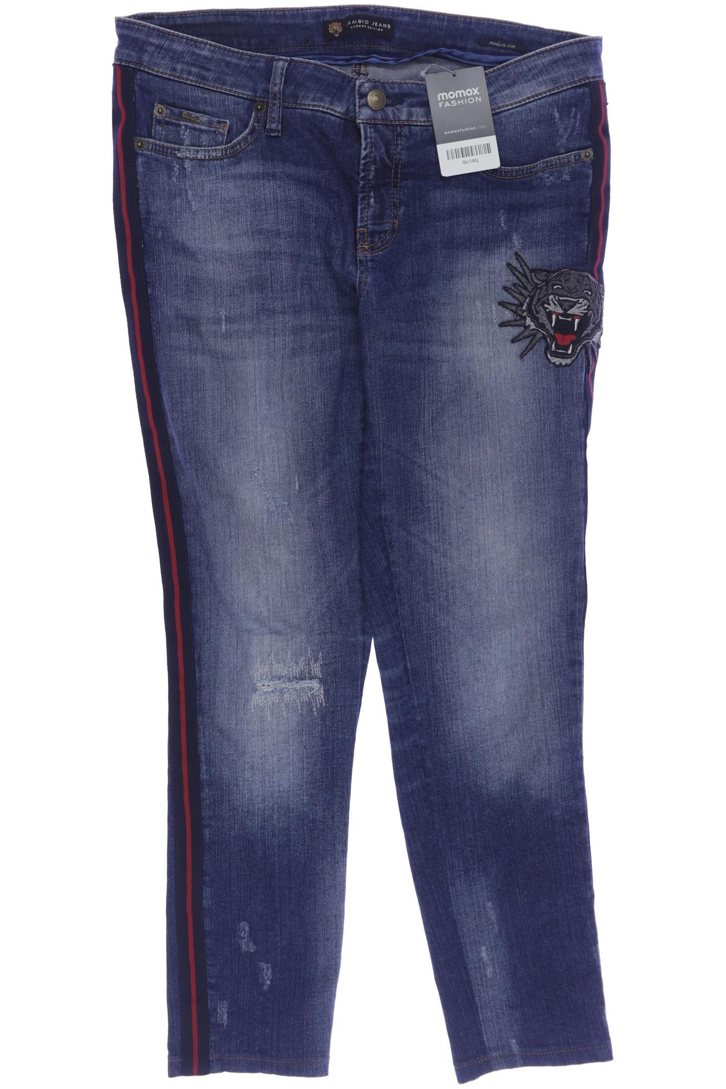 

Cambio Damen Jeans, blau, Gr. 40