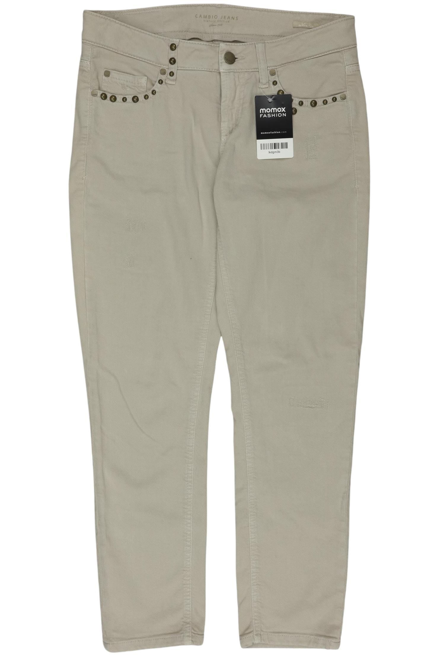

Cambio Damen Jeans, beige, Gr. 34