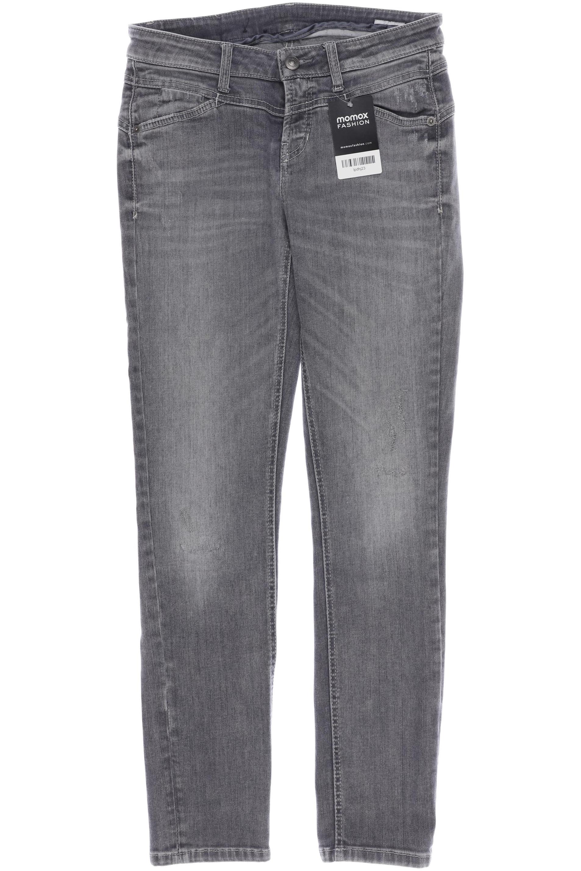 

Cambio Damen Jeans, grau, Gr. 28