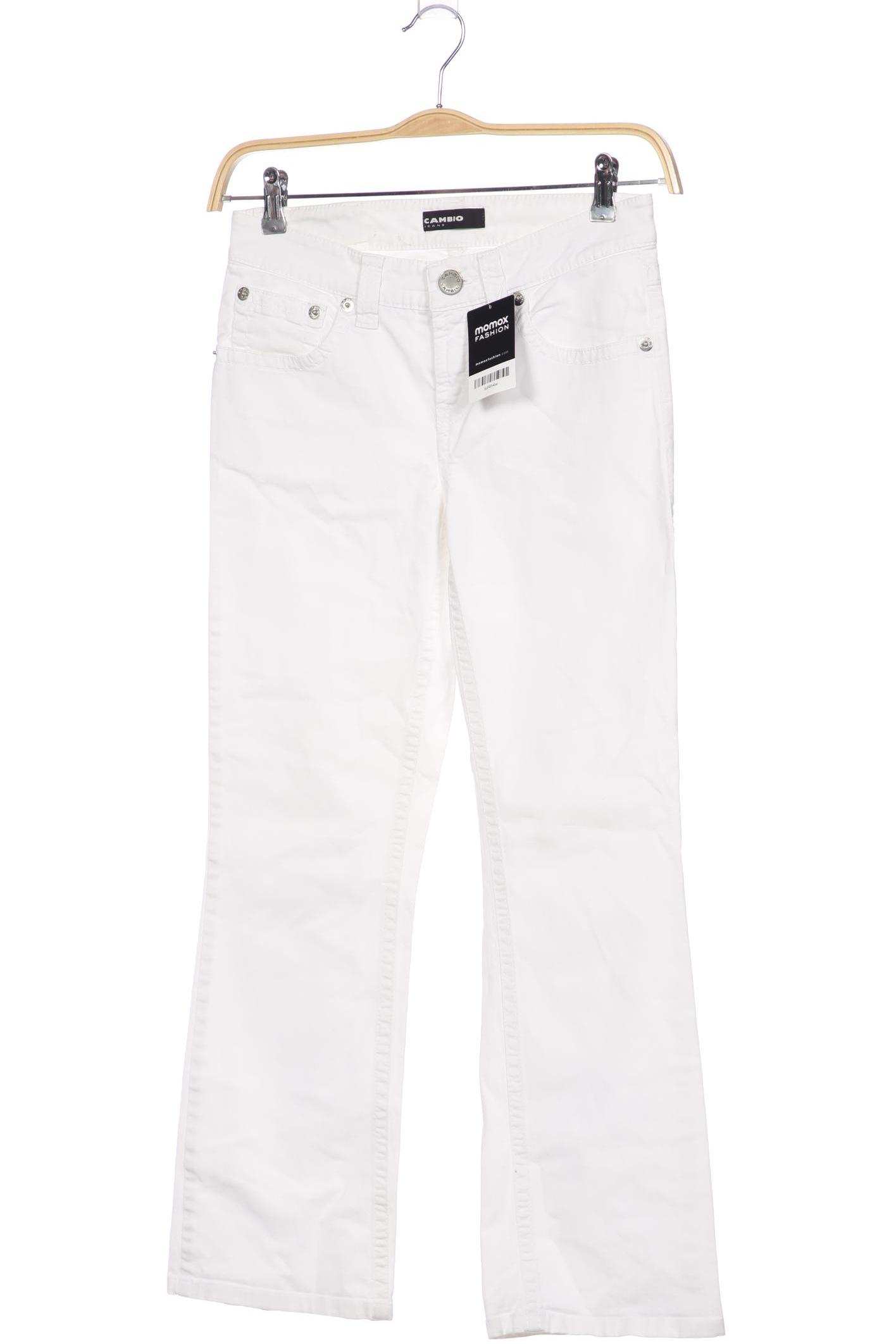 

Cambio Damen Jeans, weiß, Gr. 36