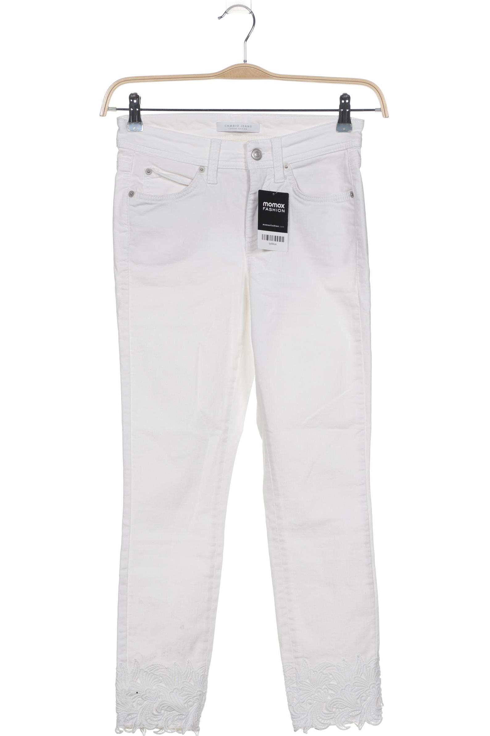 

Cambio Damen Jeans, weiß, Gr. 34