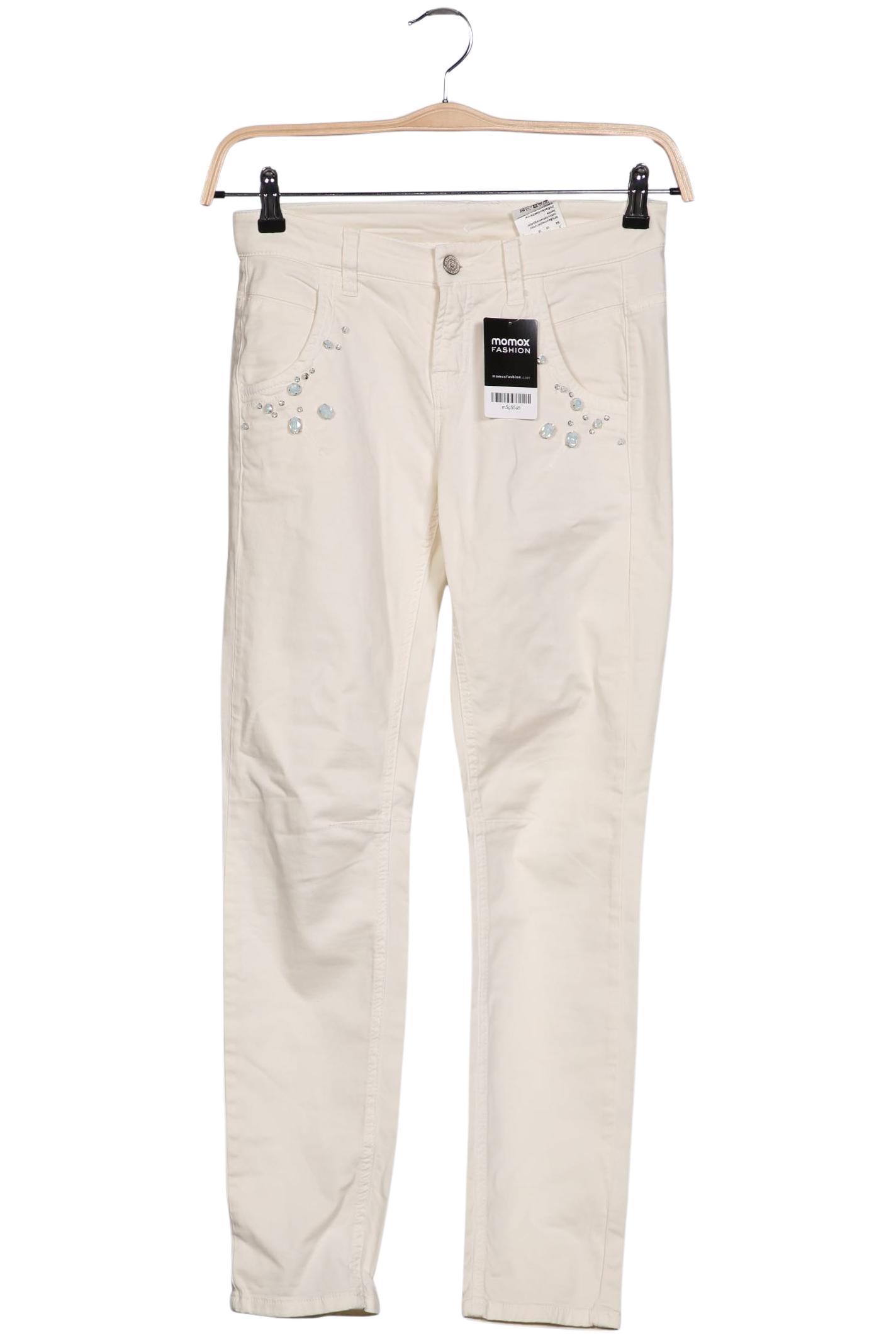 

Cambio Damen Jeans, cremeweiß, Gr. 34